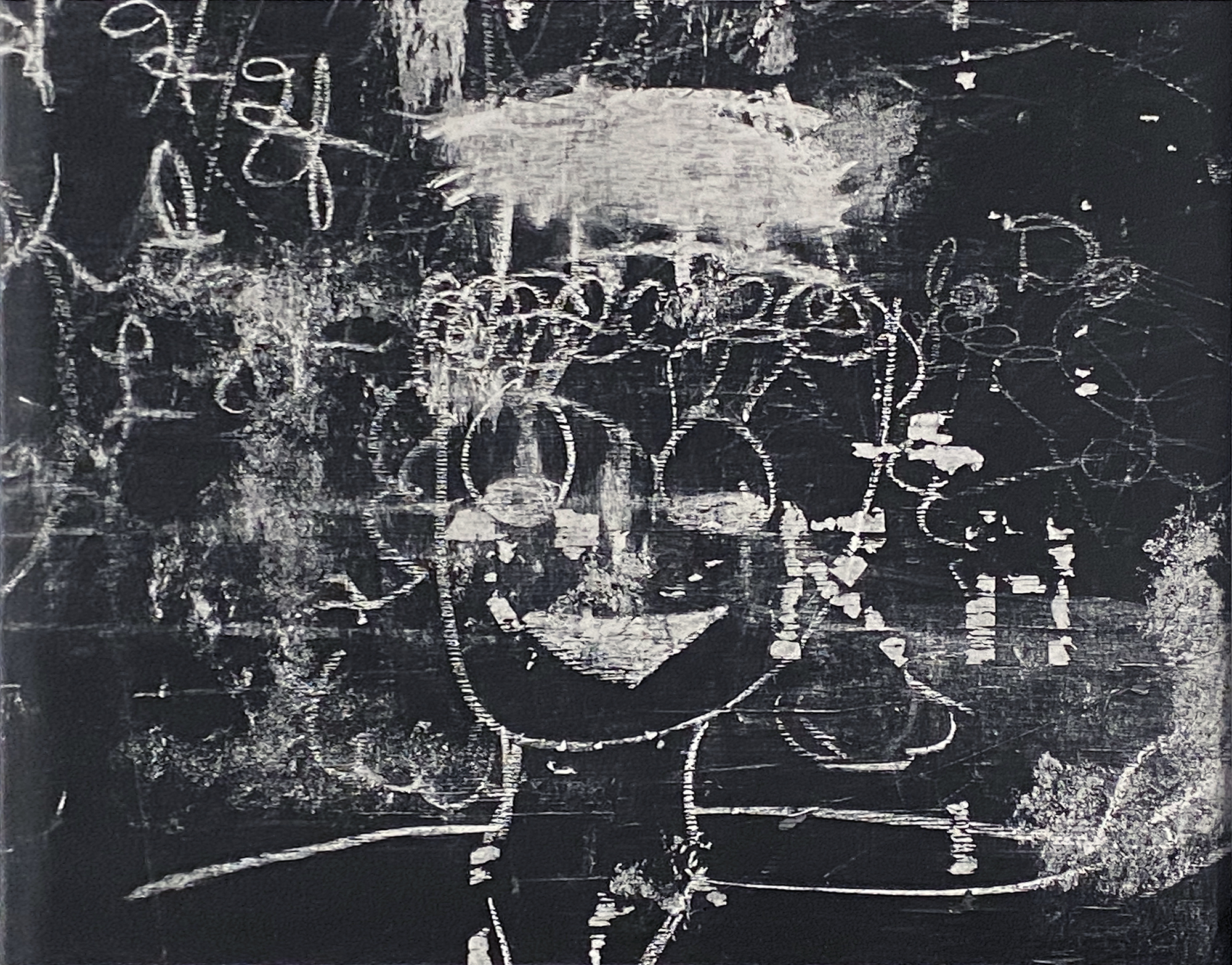 Lot image - METZKER, RAY (1931-2014)  [Grafitti, Chicago, 56 DW-6