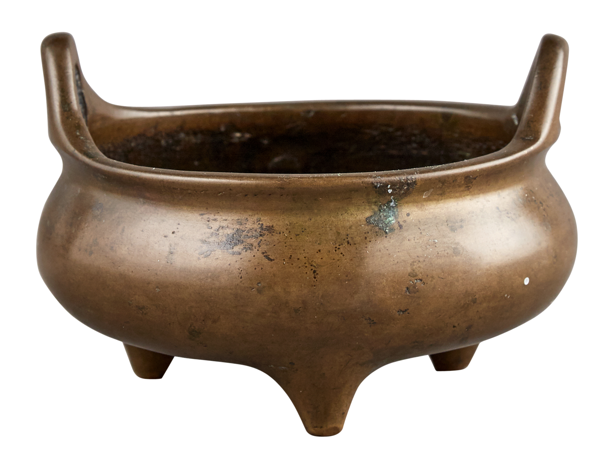 Lot image - A Chinese Bronze Tripod Censer