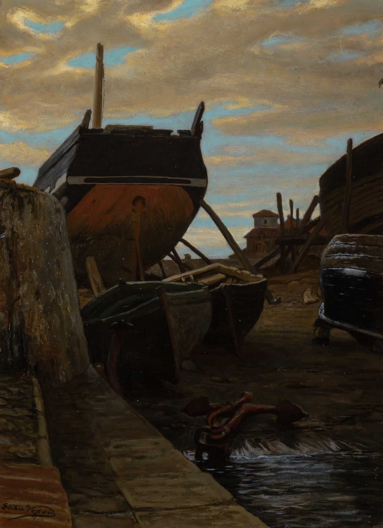 Lot image - Elihu Vedder