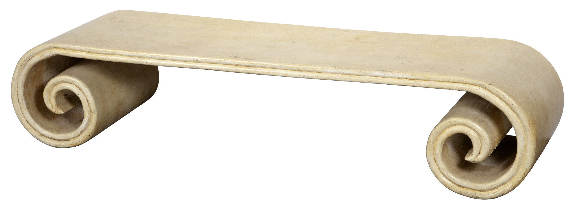 Lot image - Painted Wood Low Table