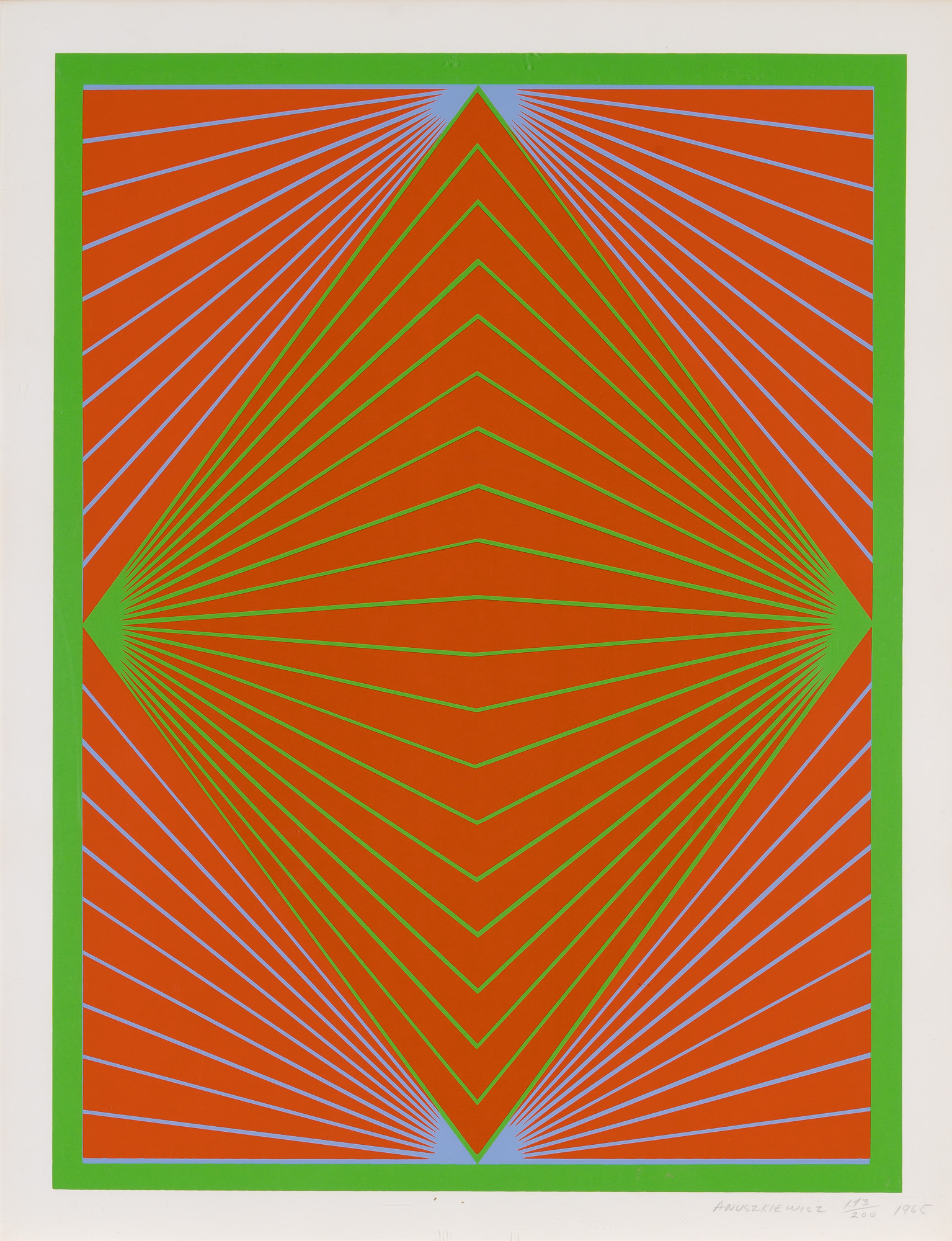 Lot image - Richard Anuszkiewicz (1930-2020)