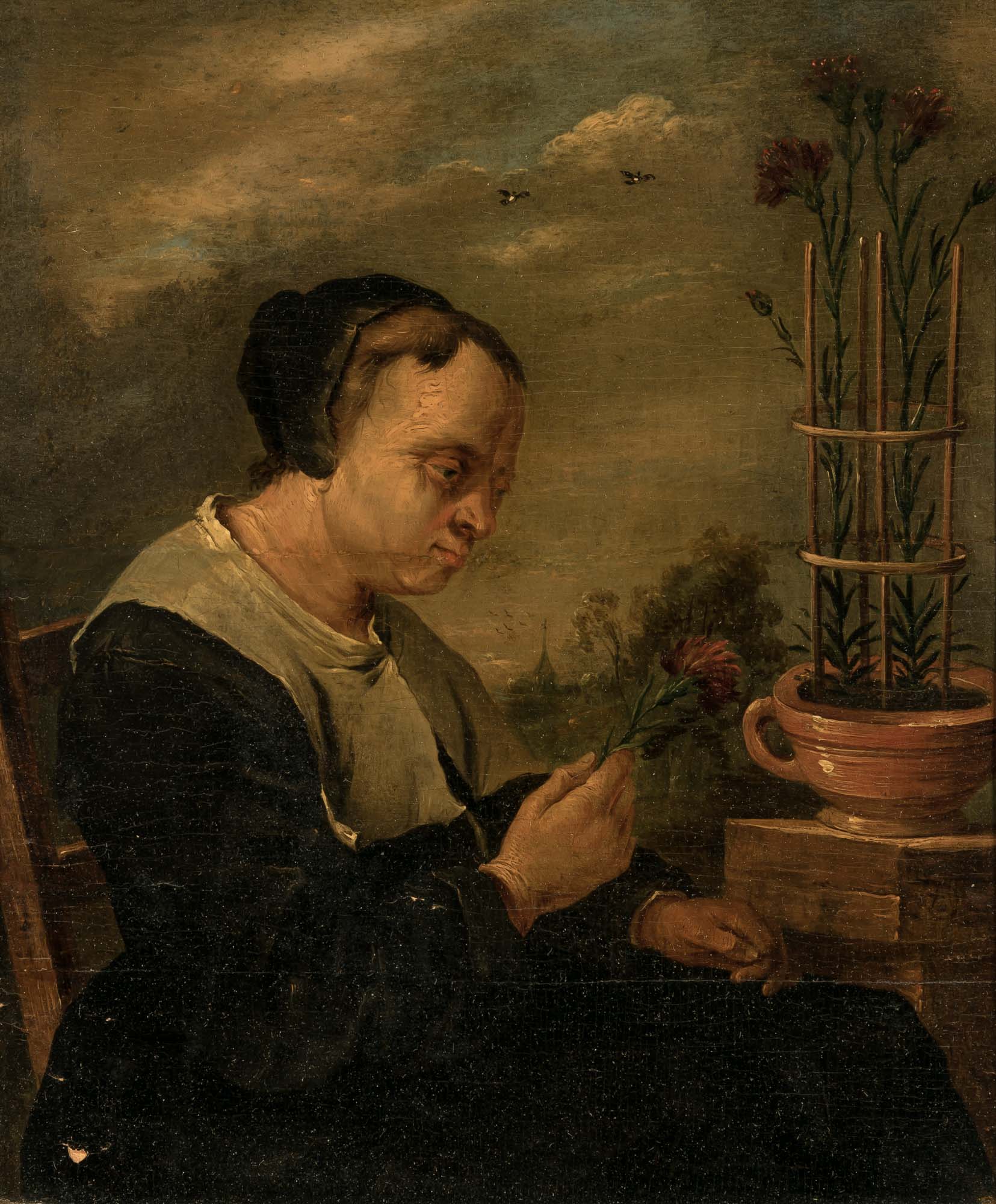 Lot image - Follower of David Teniers the Younger