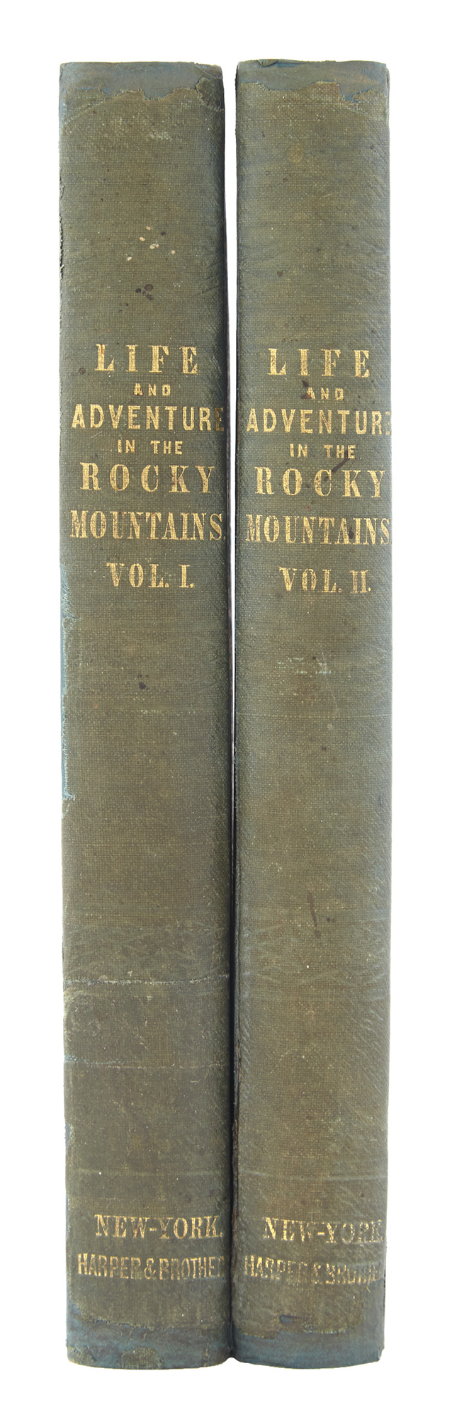 Lot image - STEWART, WILLIAM DRUMMOND (Sir) [WEBB, J. WATSON, ed.]  Altowan: or Incidents of Life and Adventure in the Rocky Mountains by an amateur traveler.