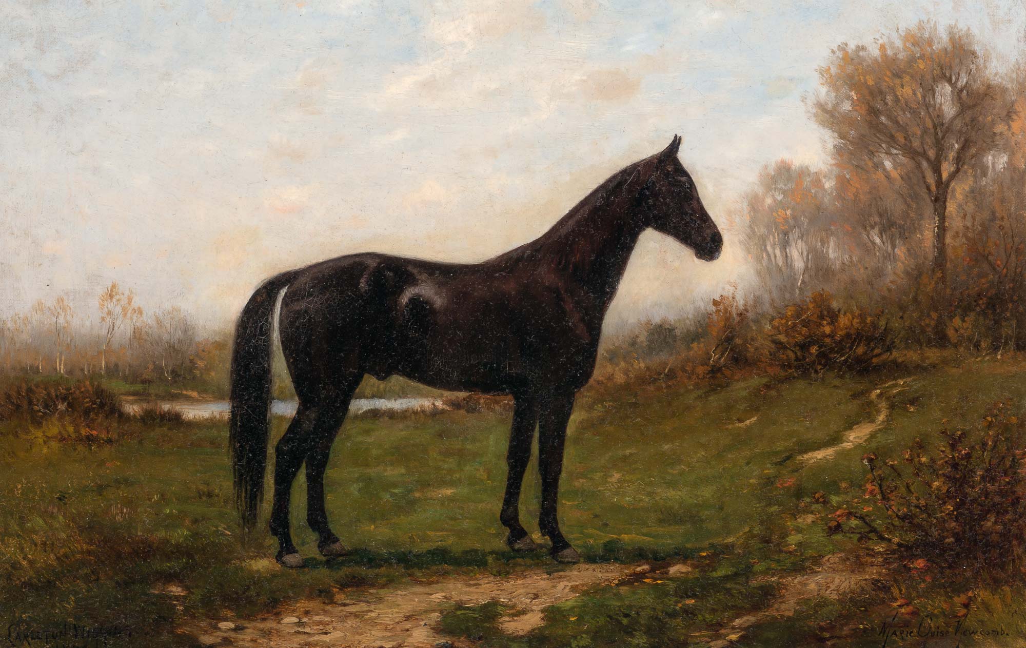 Lot image - J. Carleton Wiggins and Marie Guise Newcomb