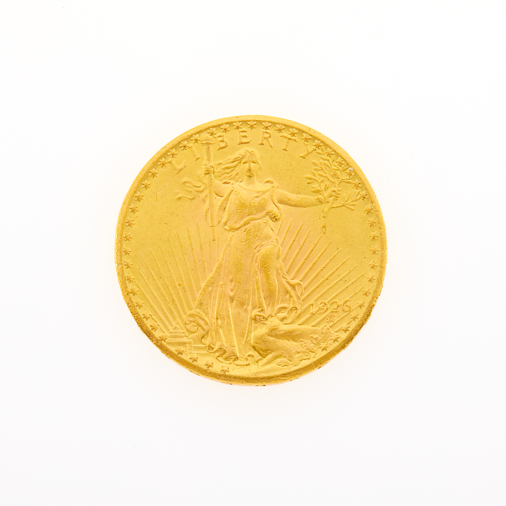 Lot image - United States 1926 $20 St. Gauden Gold Coin