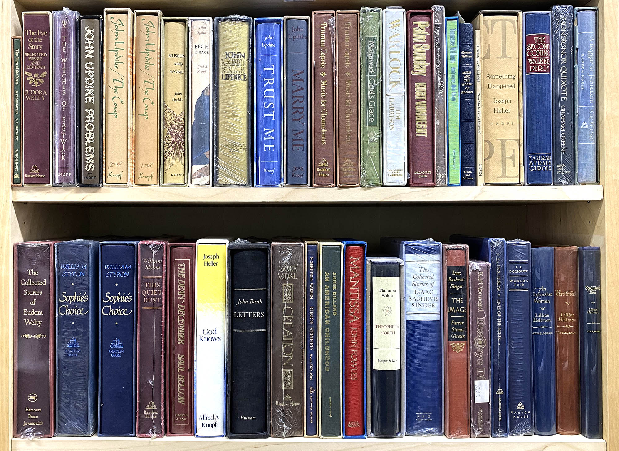 Lot image - [SIGNED BOOKS]  Large group of signed limited editions by 20th century authors.