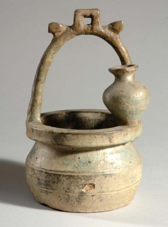 Lot image - Chinese Green Glazed Pottery Well