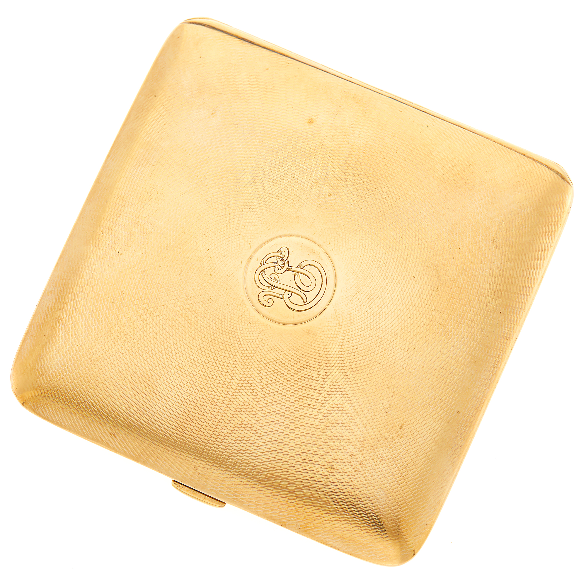 Lot image - Gold Cigarette Case