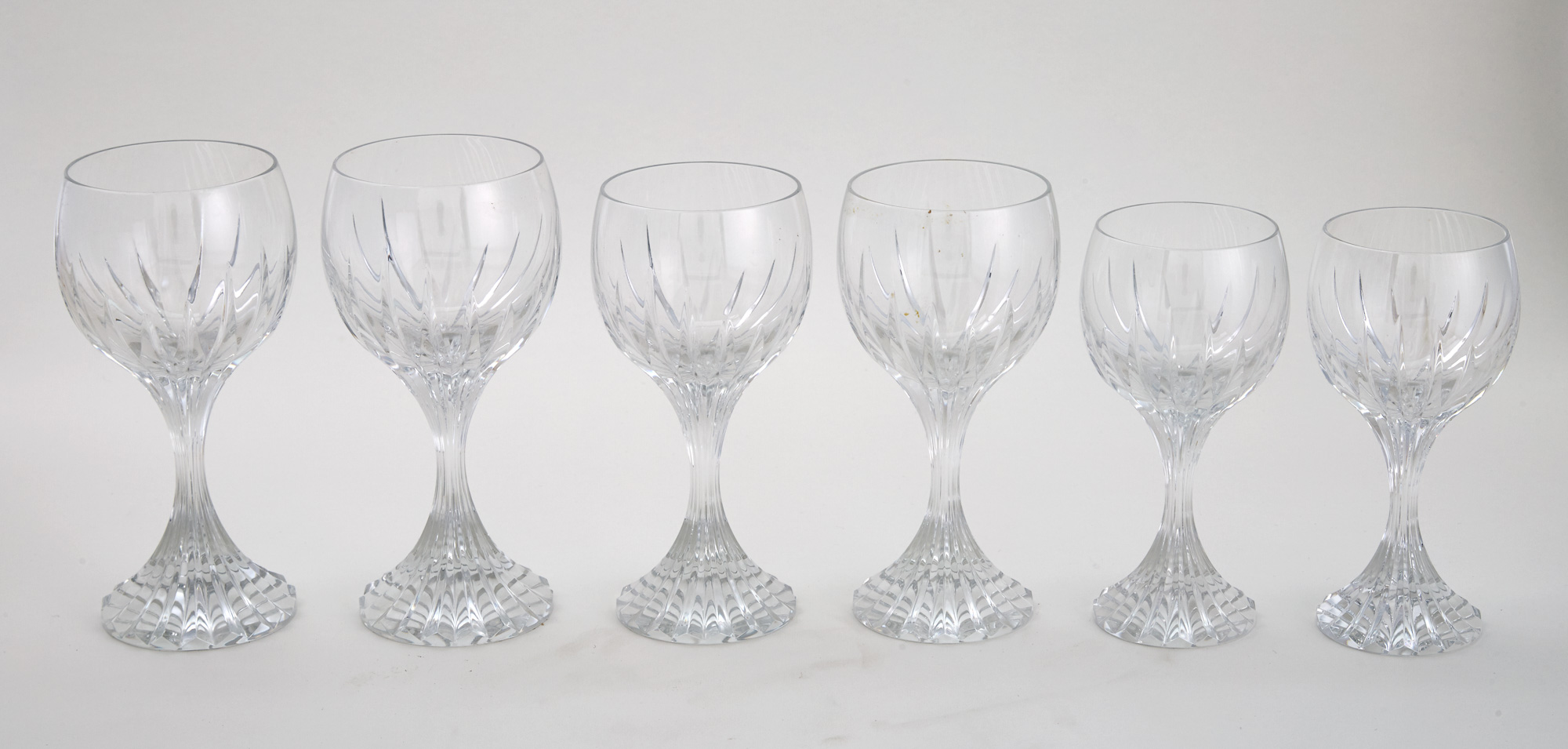 Lot image - Baccarat Cut Glass Massena