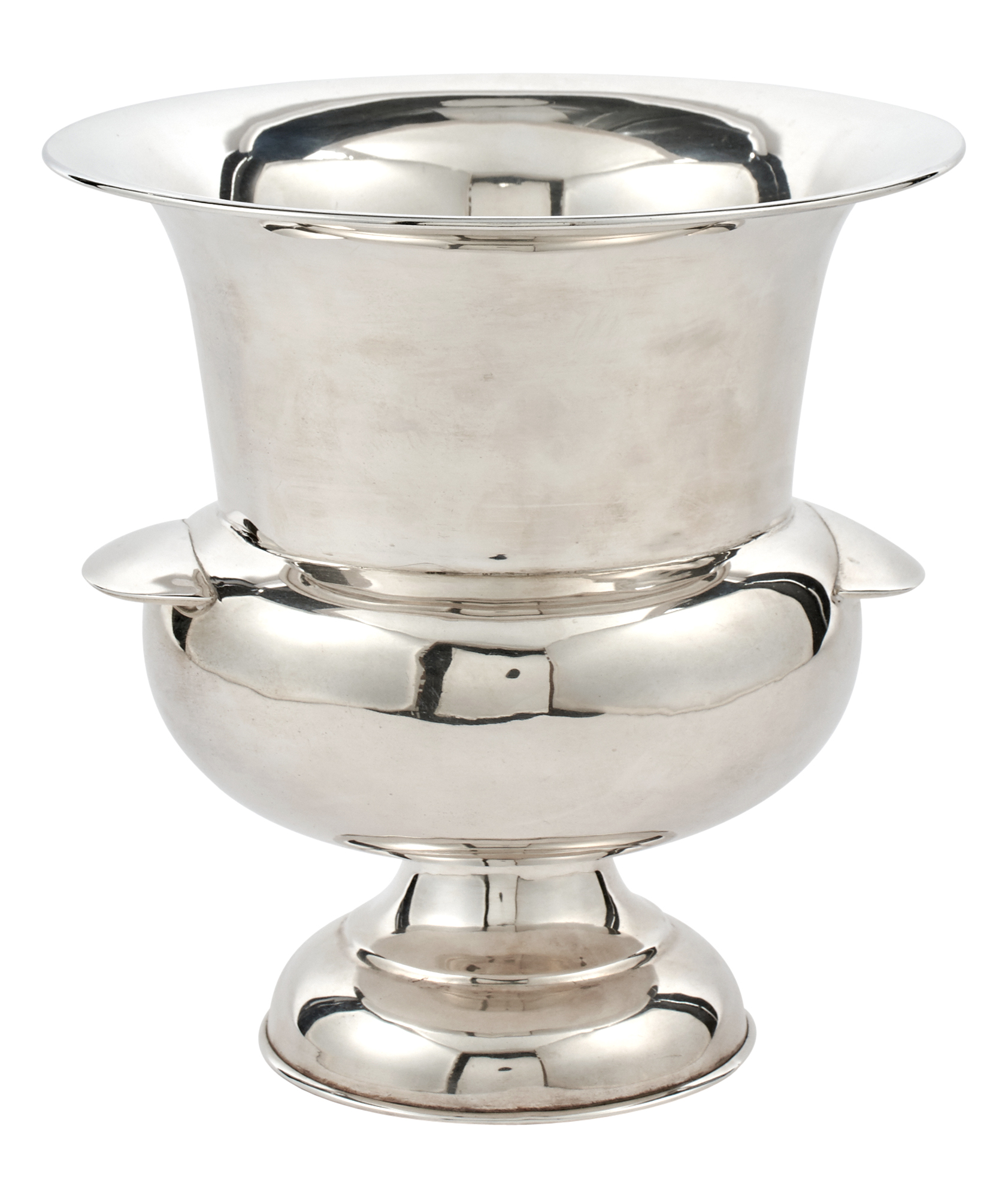 Lot image - Mexican Sterling Silver Wine Cooler