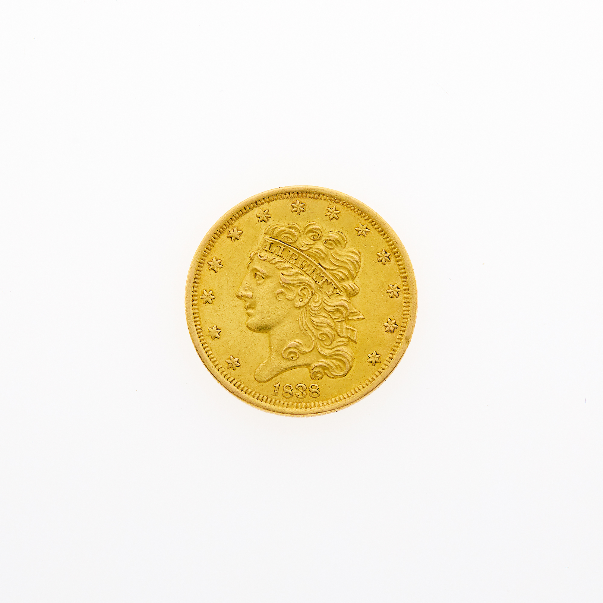 Lot image - United States 1838 $5 Classic Head