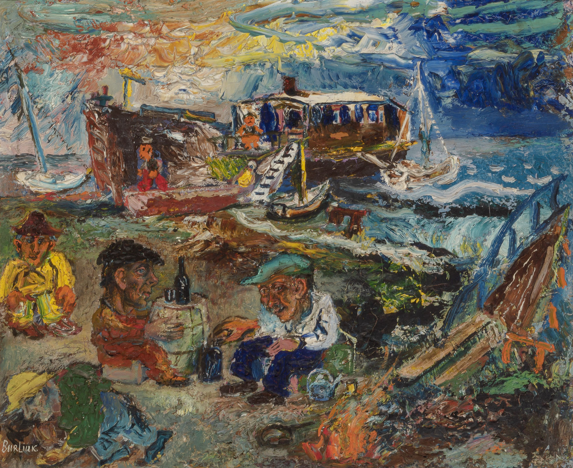 Lot image - David Davidovich Burliuk