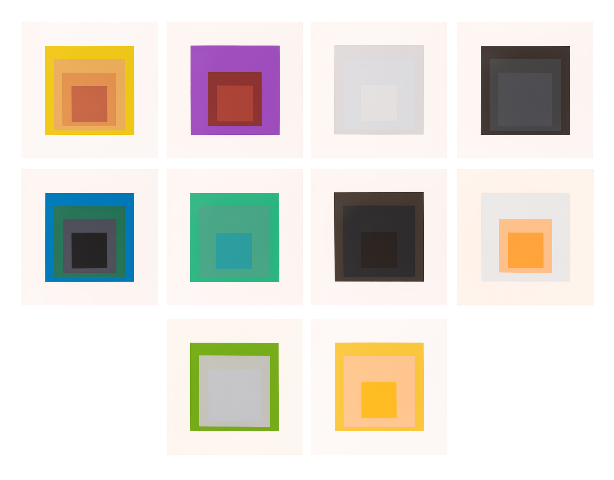 Lot image - Josef Albers (1888-1976)