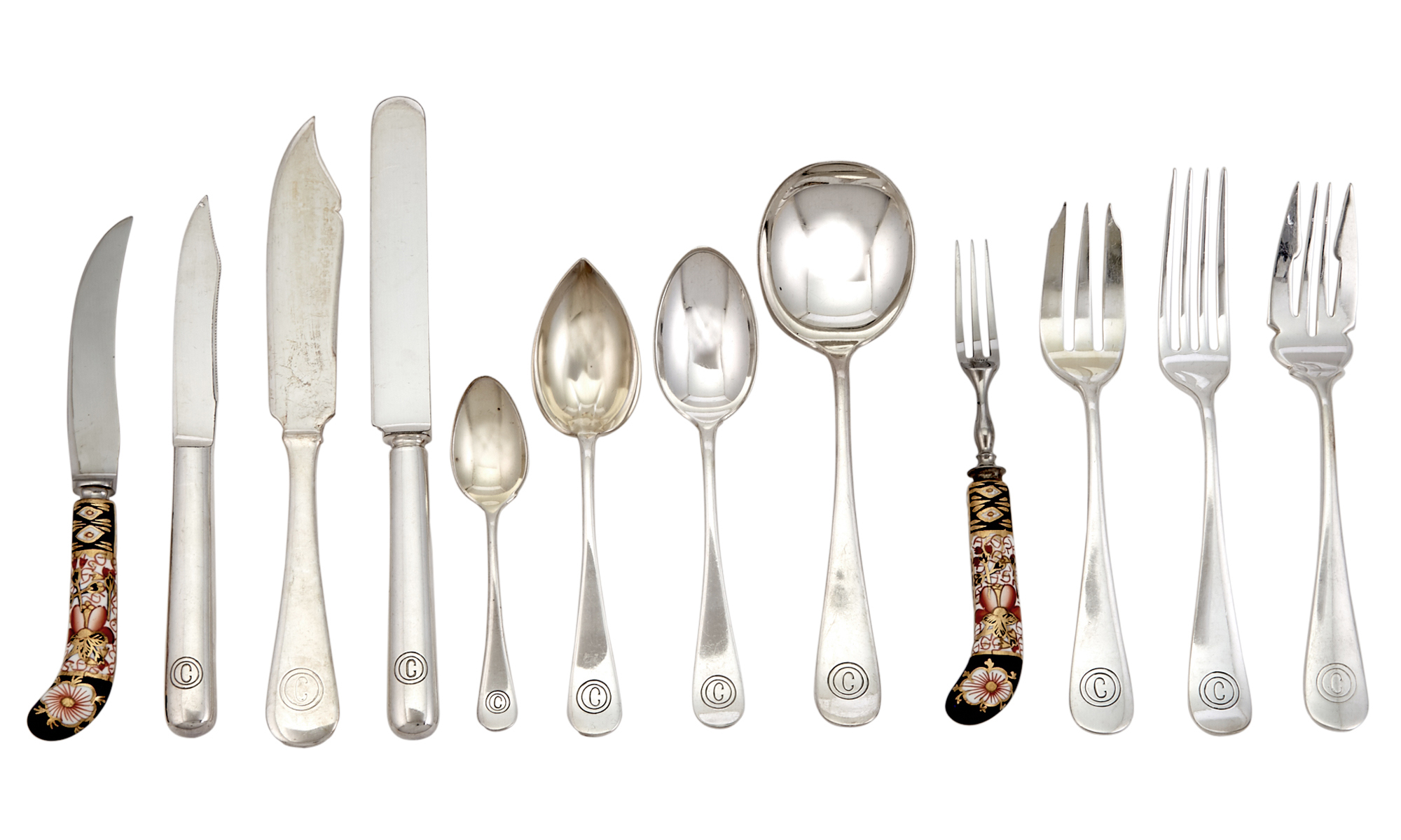 Lot image - Gorham Silver Plated Flatware Service