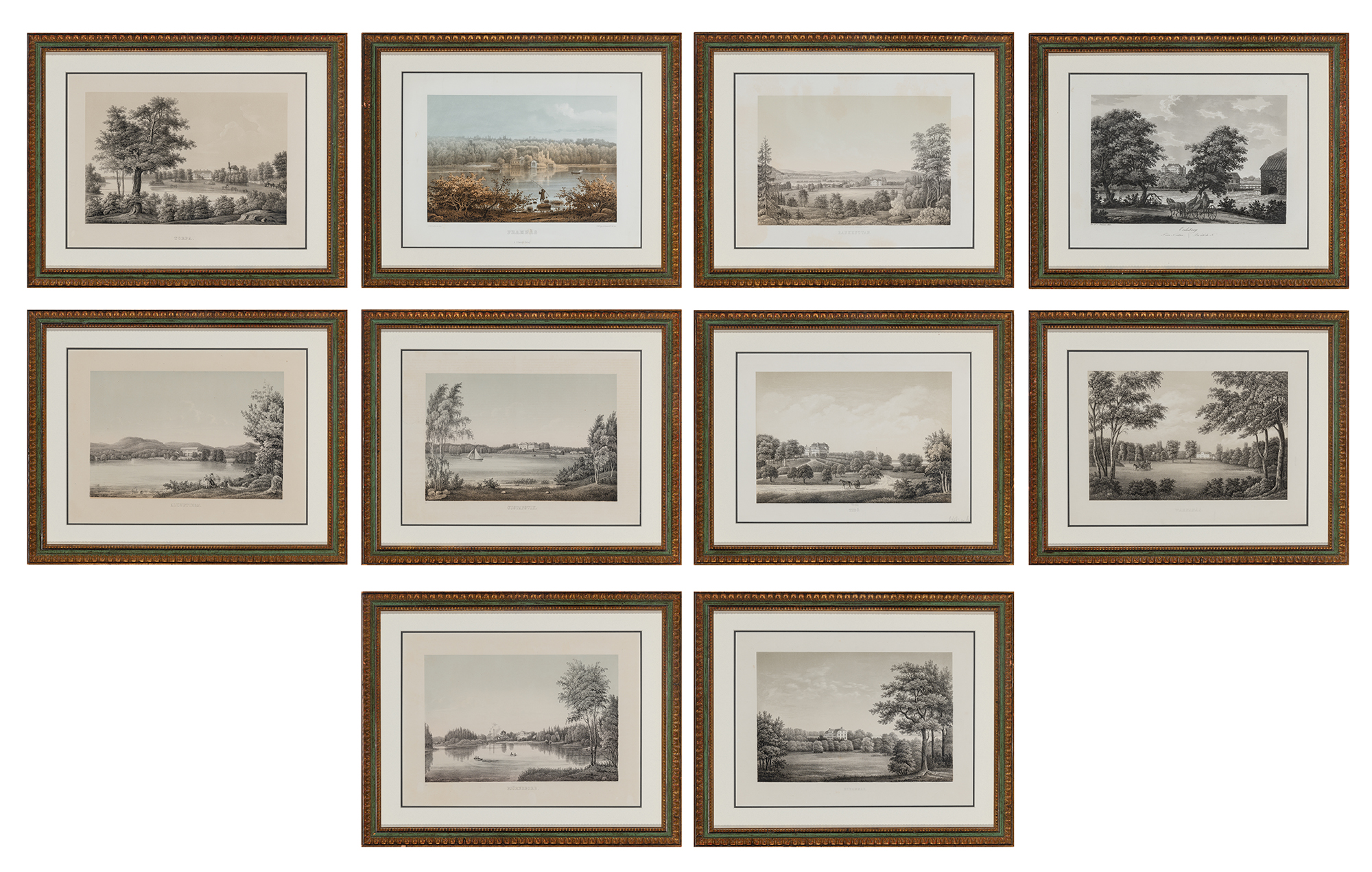 Lot image - Ulrik Thersner (1779-1828) and Thora Thersner (1818-1867)