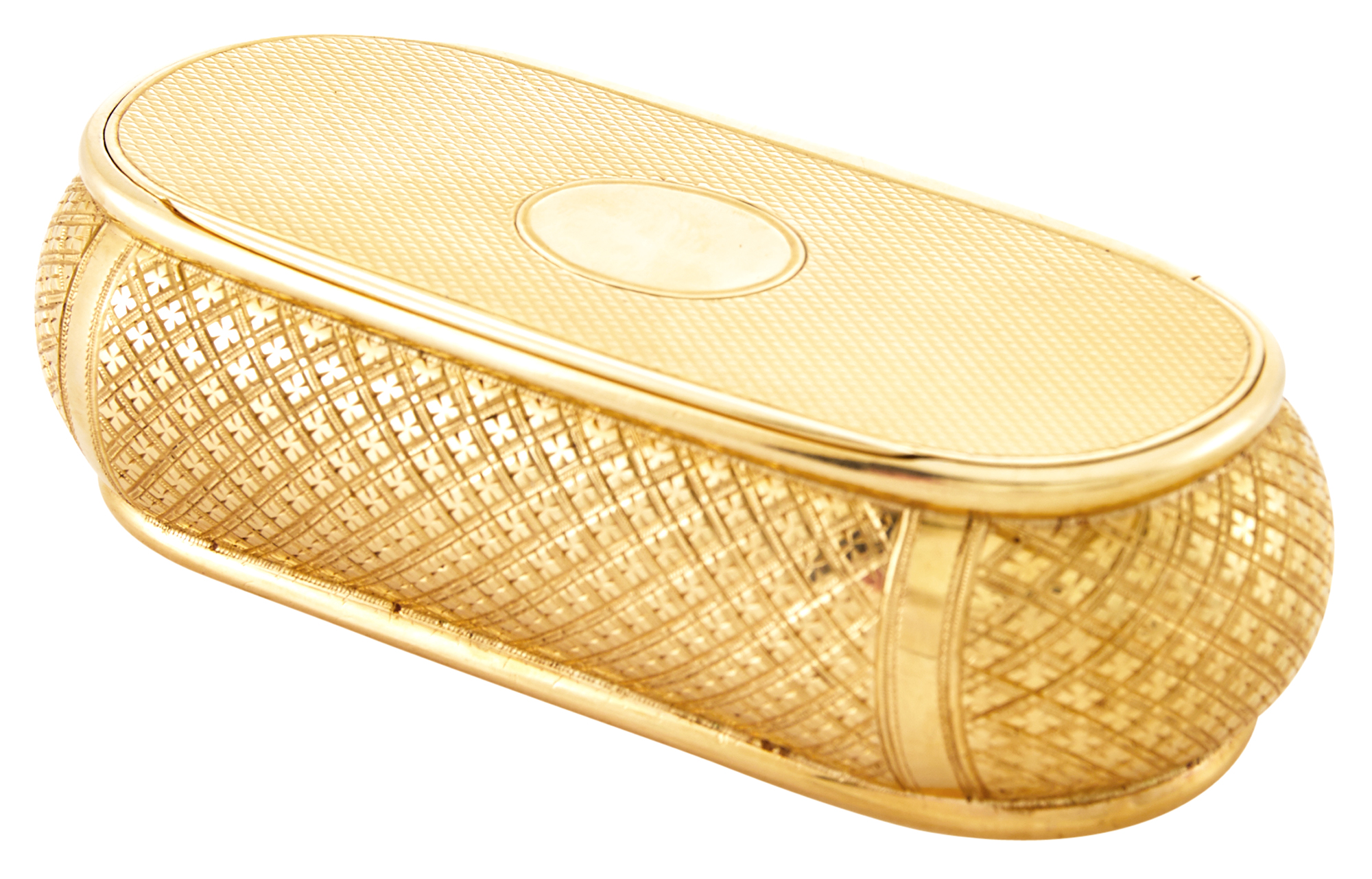 Lot image - Continental Gold Snuff Box