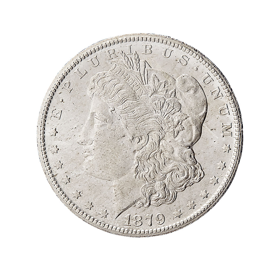 Lot image - United States 1879 Morgan Dollar Carson City Mint
