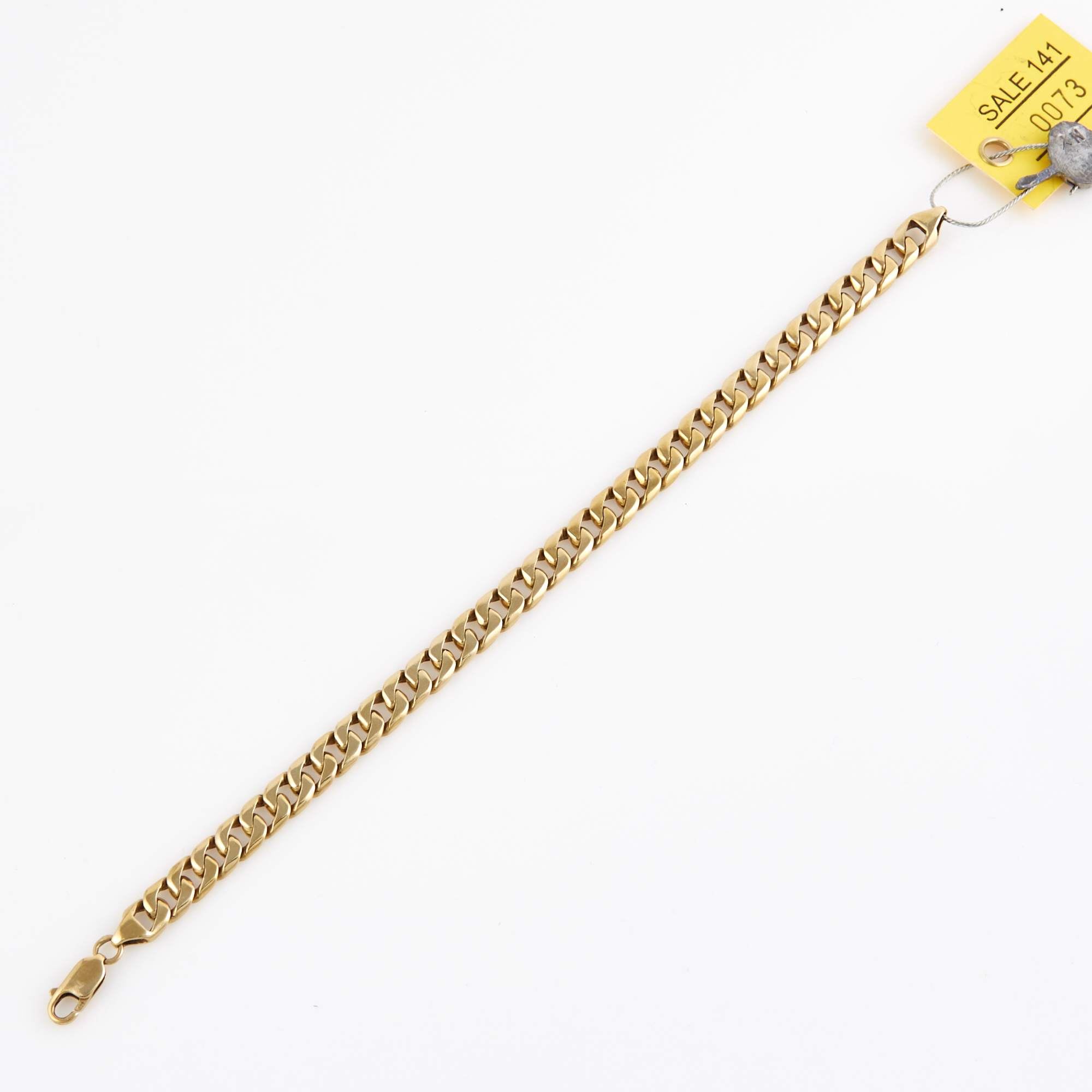 Lot image - Gold Flexible Bracelet, 14K 16 dwt.