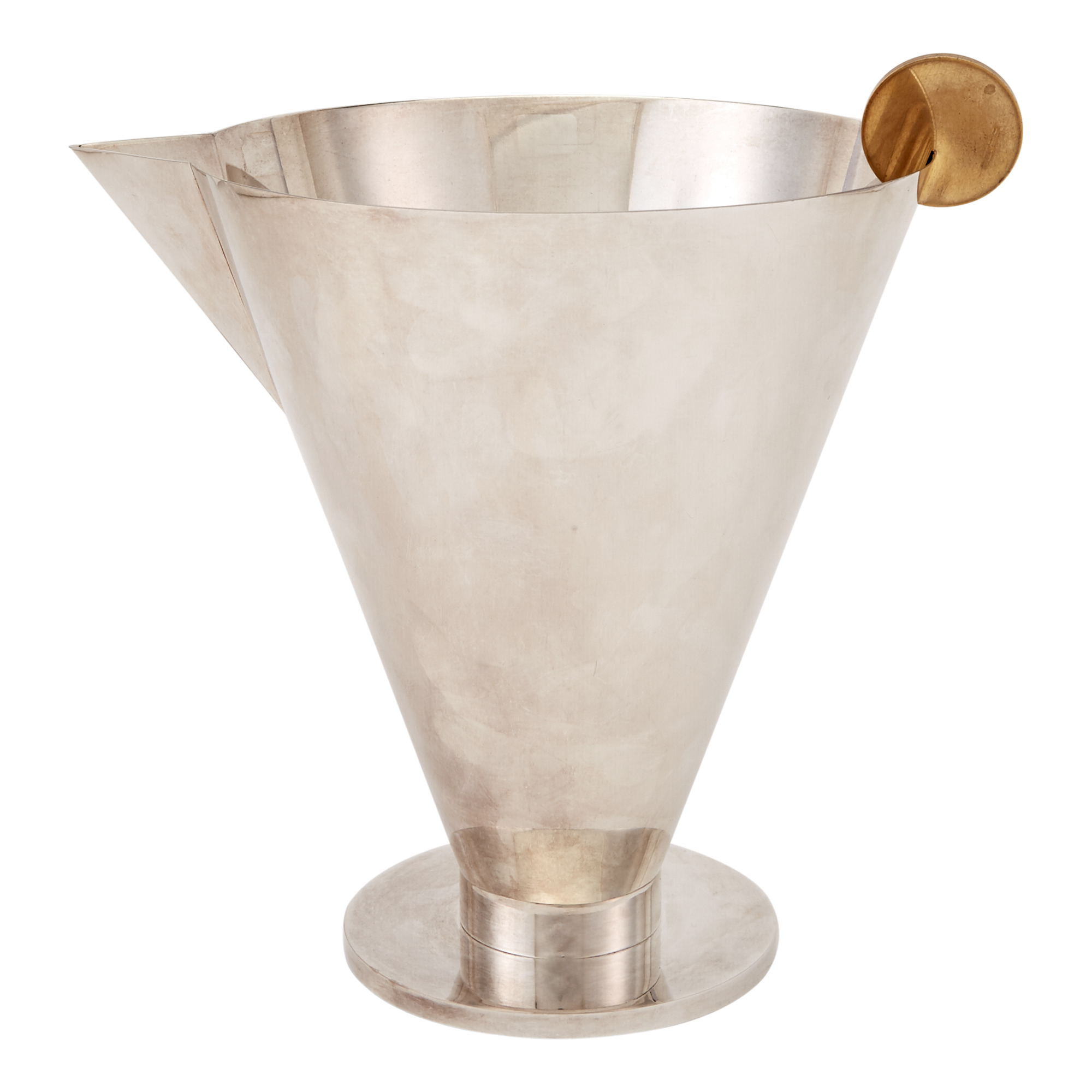 Lot image - Novelty Ambrogio Pozzi Silver Plated Wine Cooler