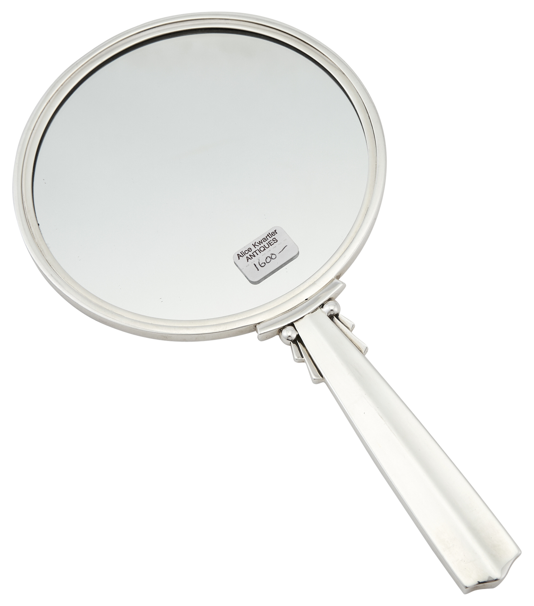 Lot image - Georg Jensen Sterling Silver Hand Mirror