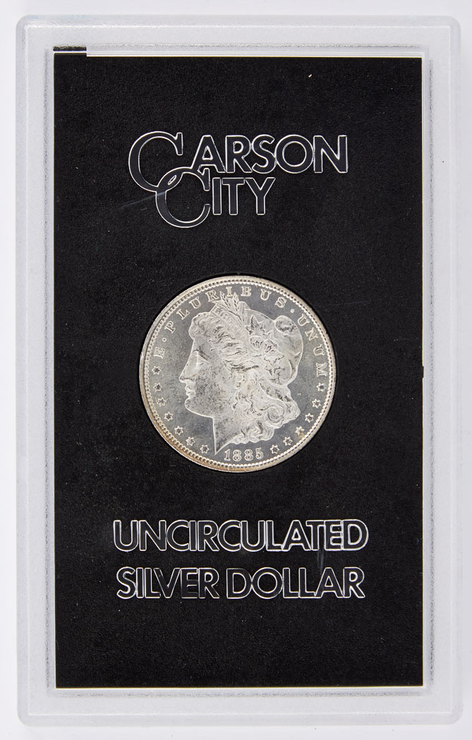 Lot image - United States 1885 Morgan Dollar Carson City Mint