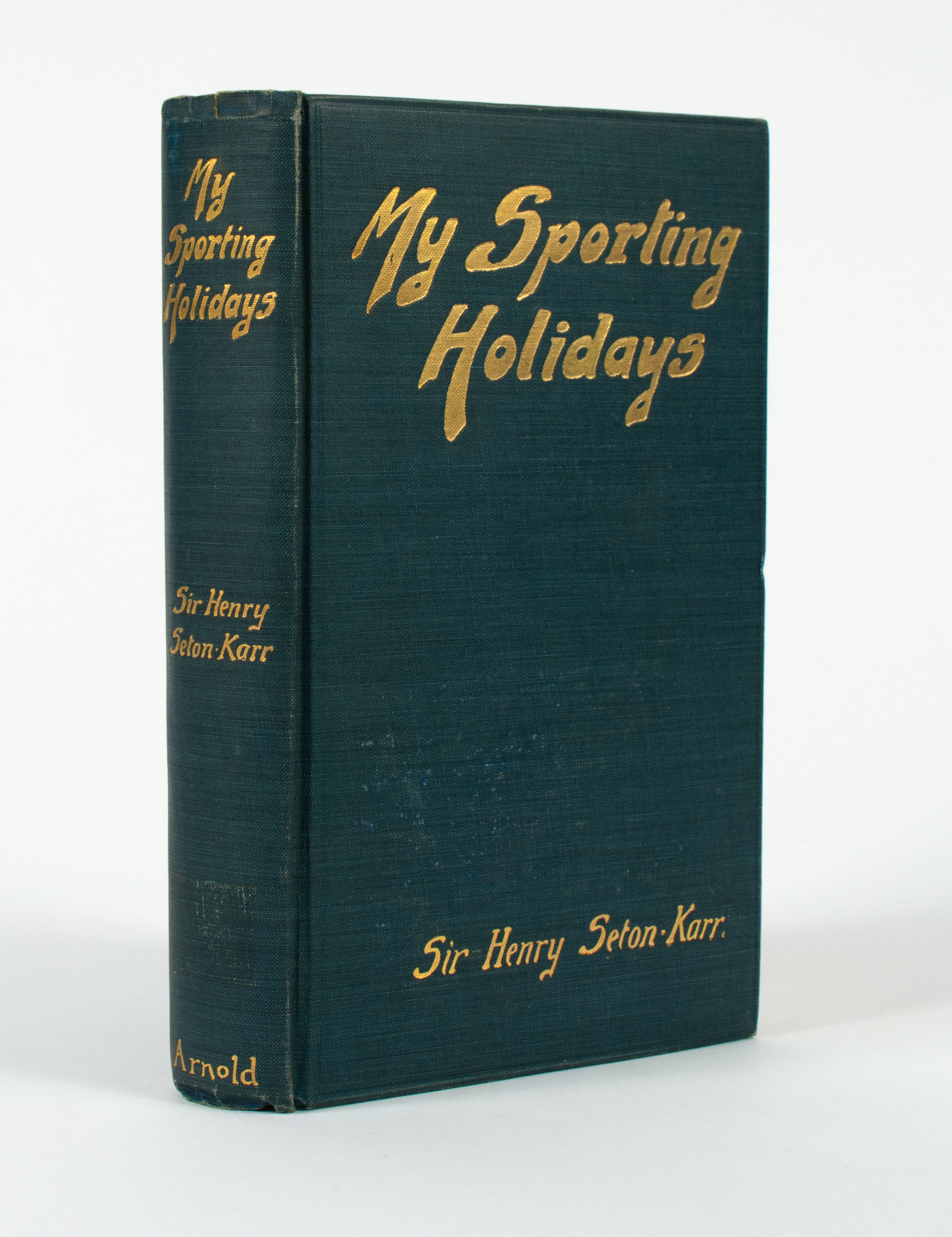 Lot image - [SPORTING]  SETON-KARR, HENRY. My Sporting Holidays.