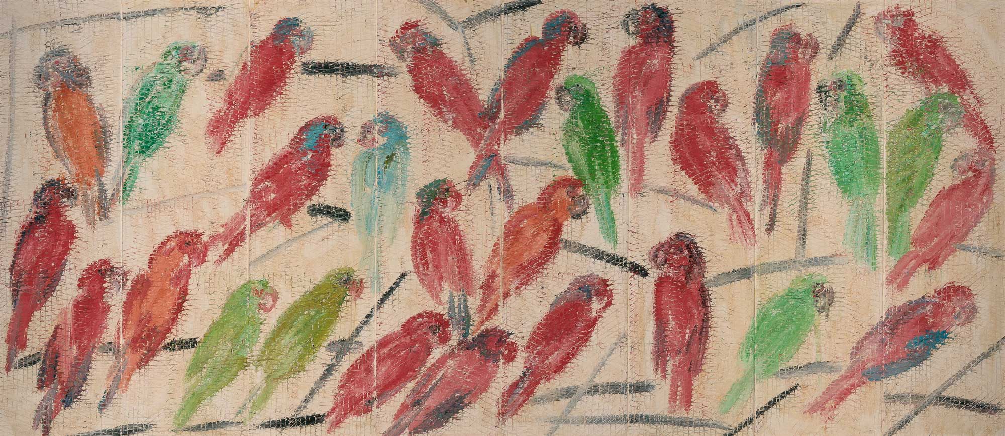 Lot image - Hunt Slonem