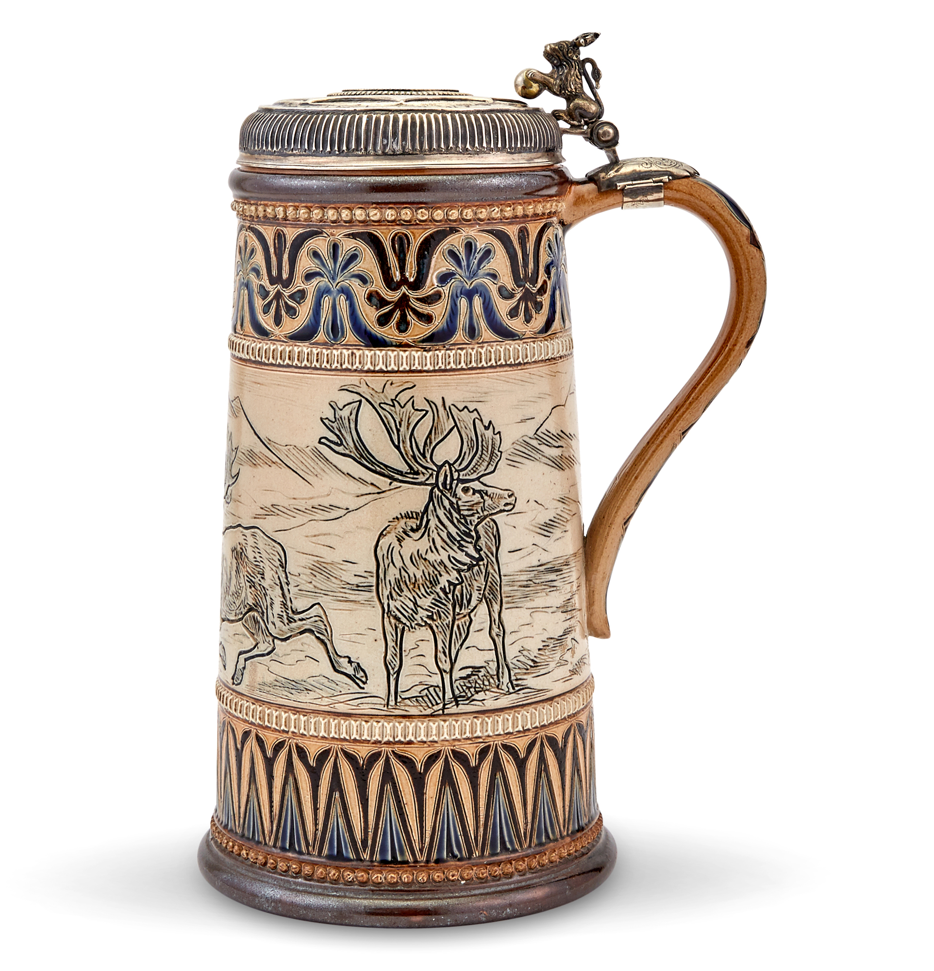 Lot image - Doulton Lambeth Stoneware Stein