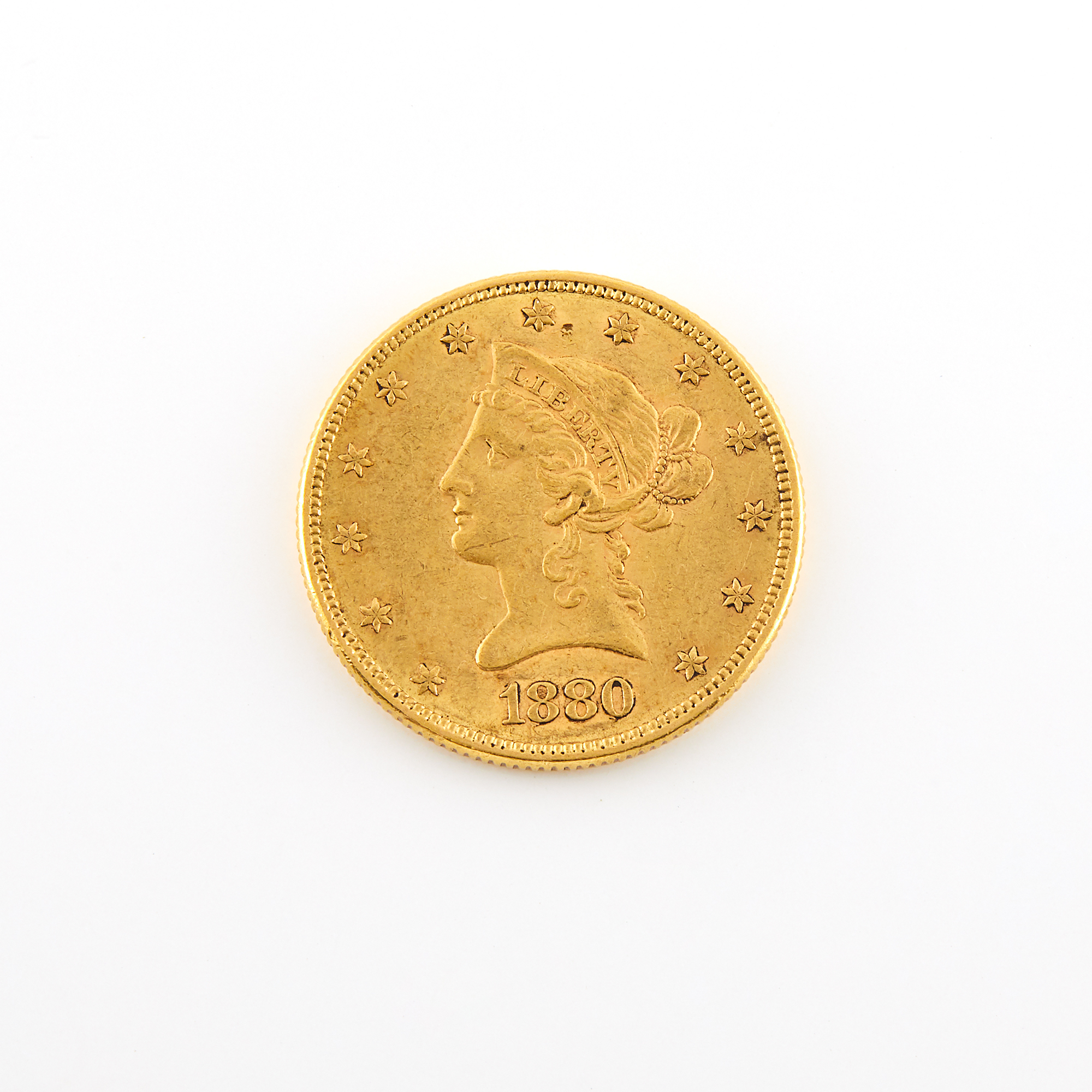 Lot image - United States 1880 $10 Liberty Head