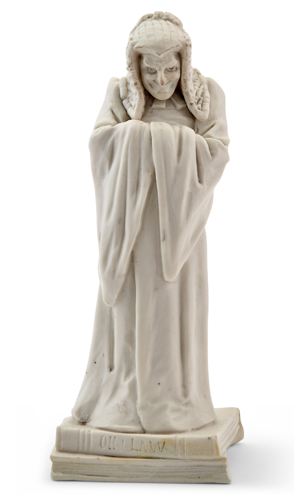 Lot image - Doulton Burslem Double Sided Figure Titled Oh! Law