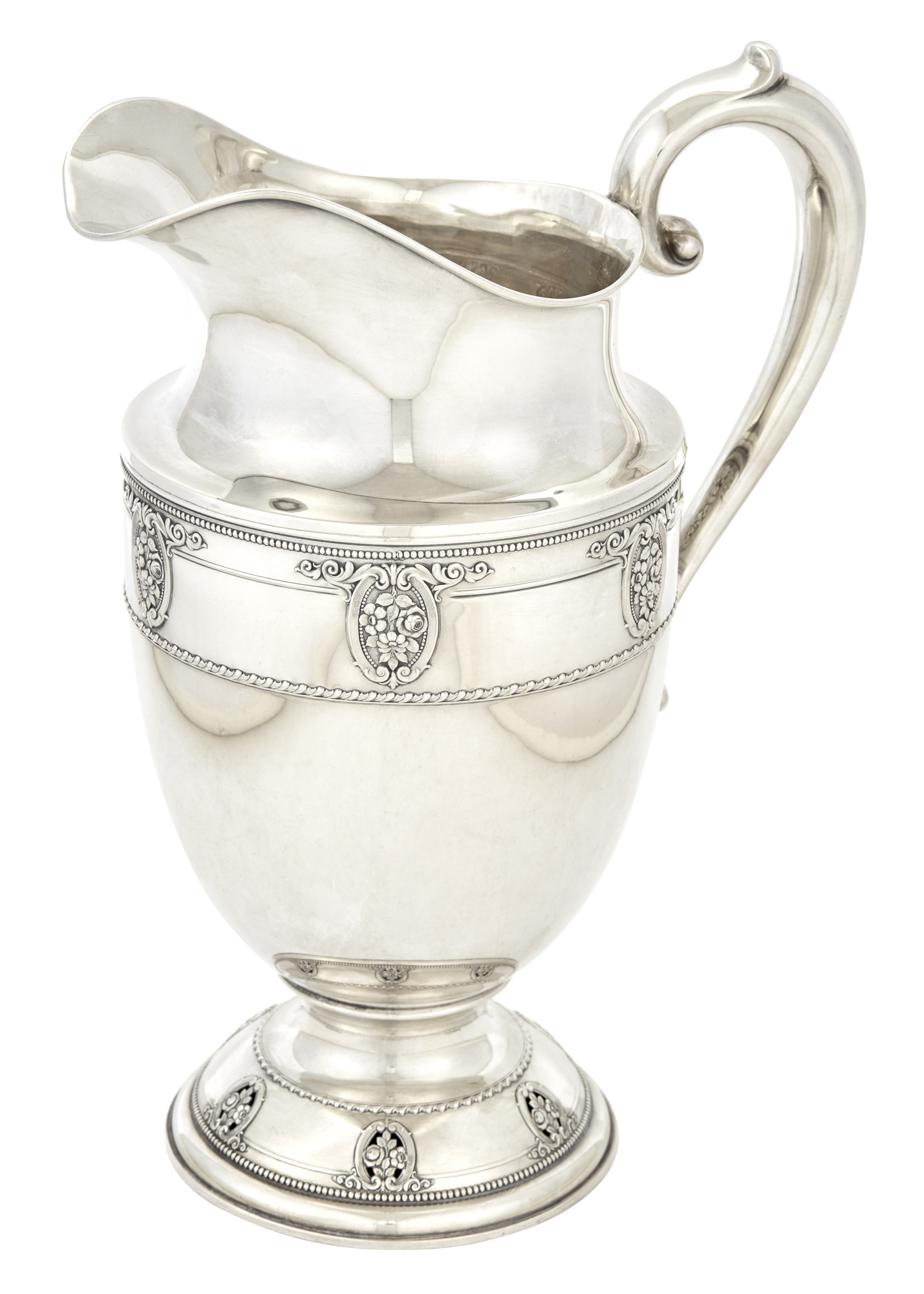 Lot image - Wallace Sterling Silver Water Pitcher