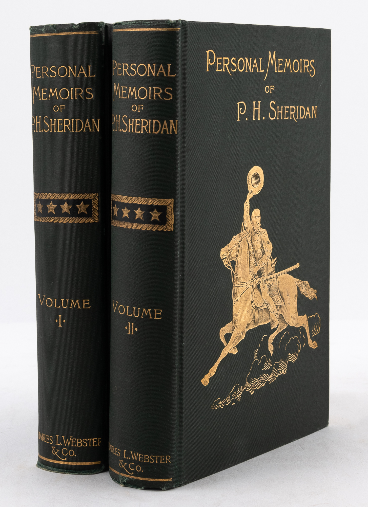 Lot image - [CIVIL WAR]  Group of Civil War Memoirs by Major Generals.