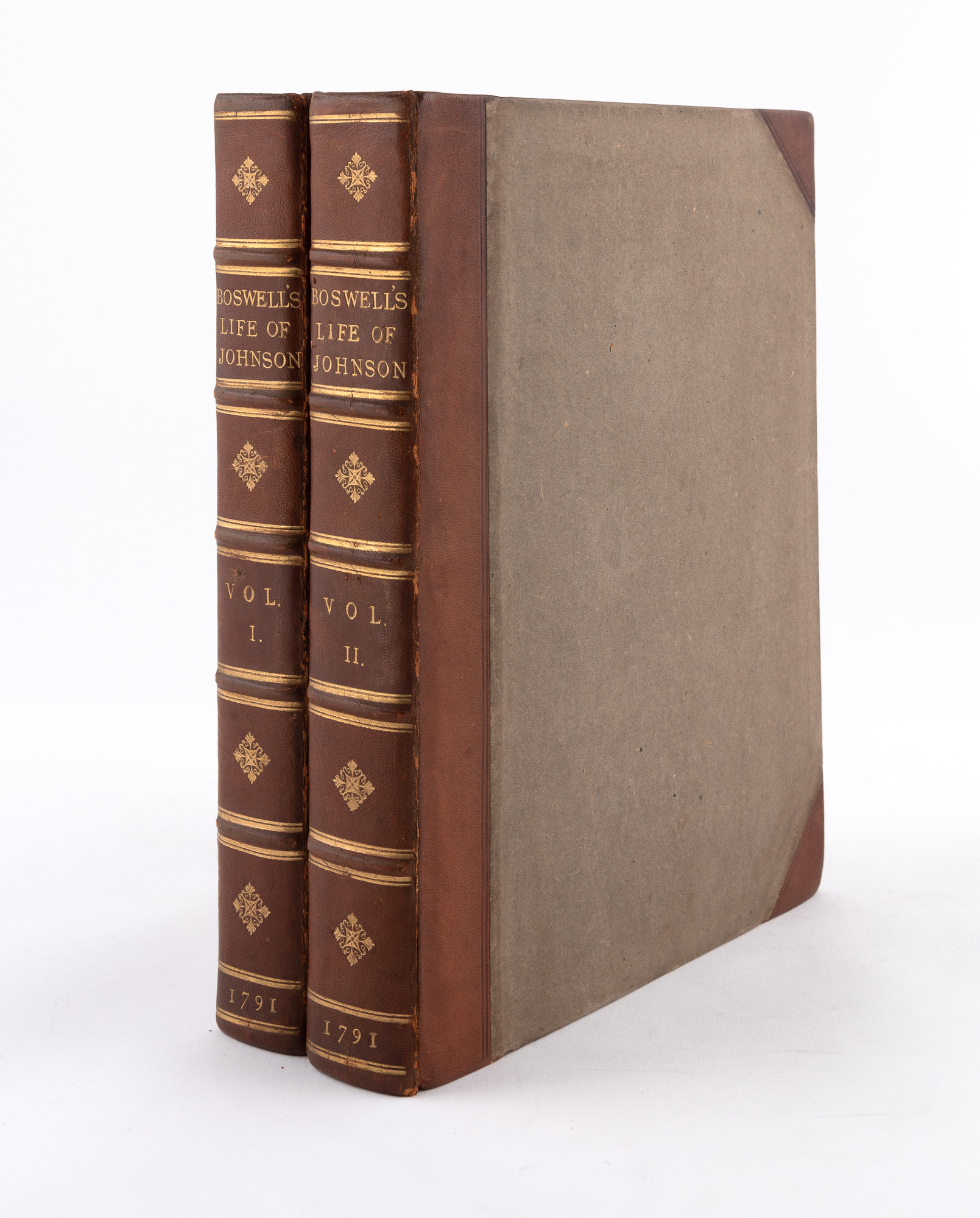 Lot image - BOSWELL, JAMES The life of Samuel Johnson, LL.D. comprehending an account of his studies and numerous works, in chronological o...