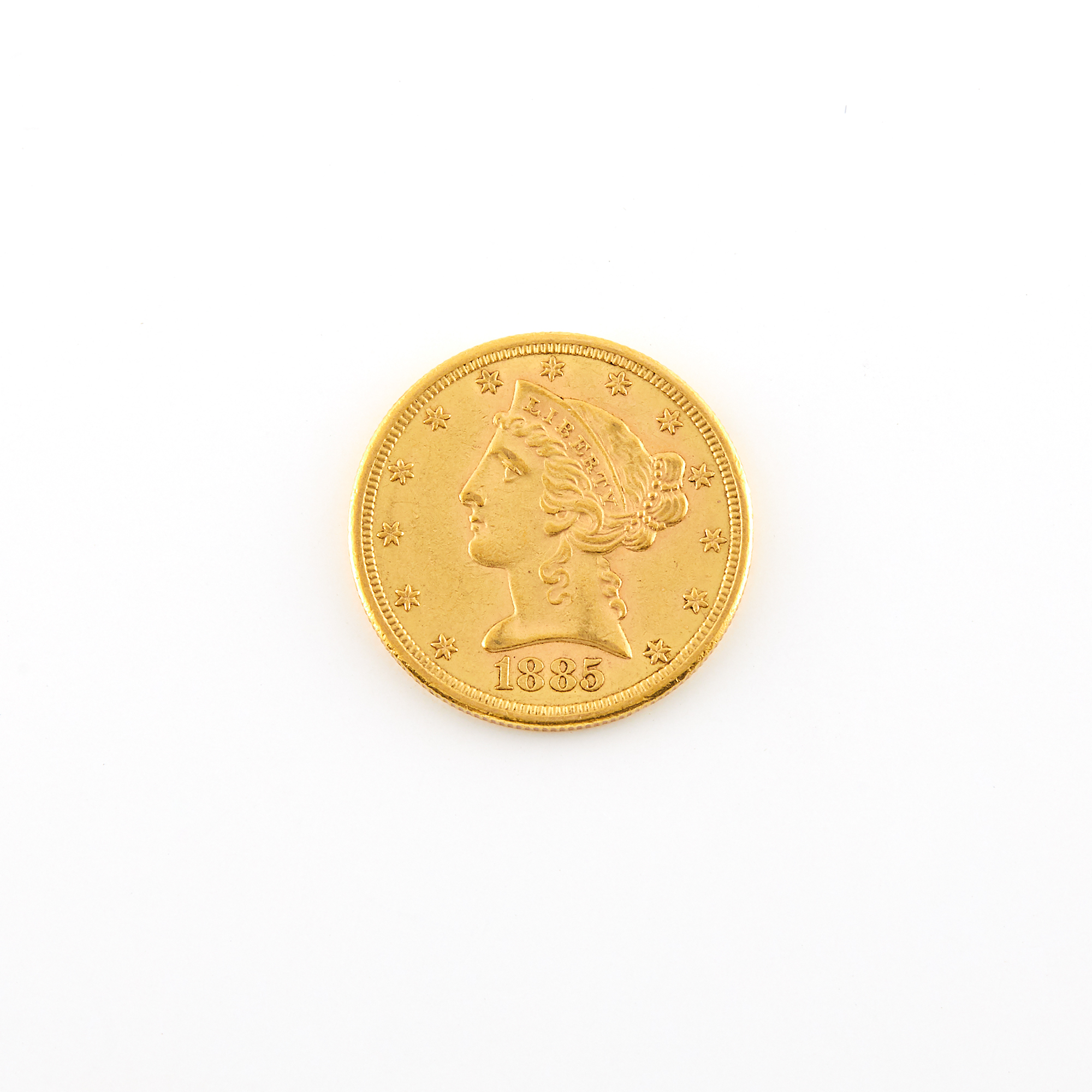 Lot image - United States 1885-S $5 Liberty Head