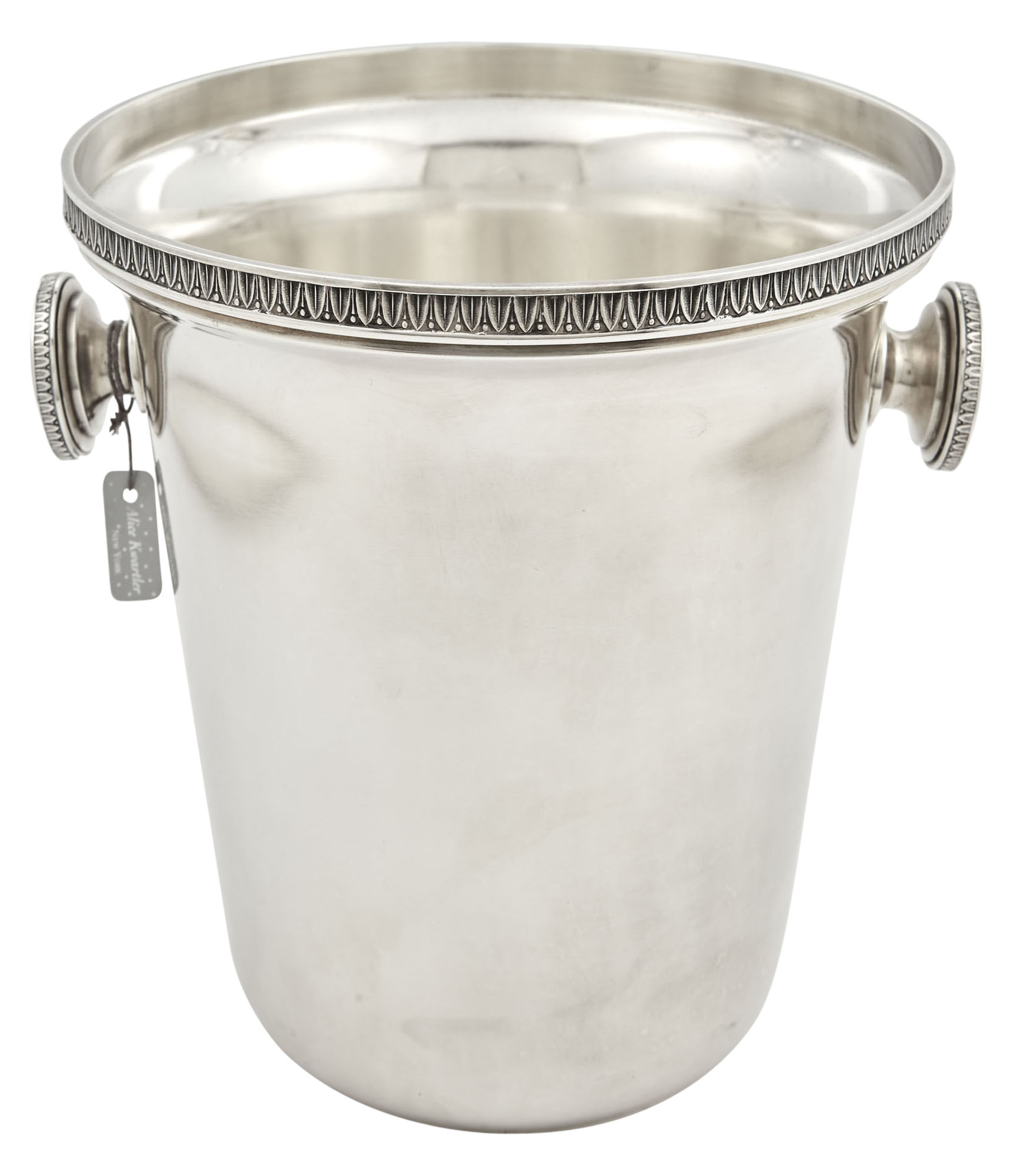 Lot image - Continental Silver-Plated Wine Cooler