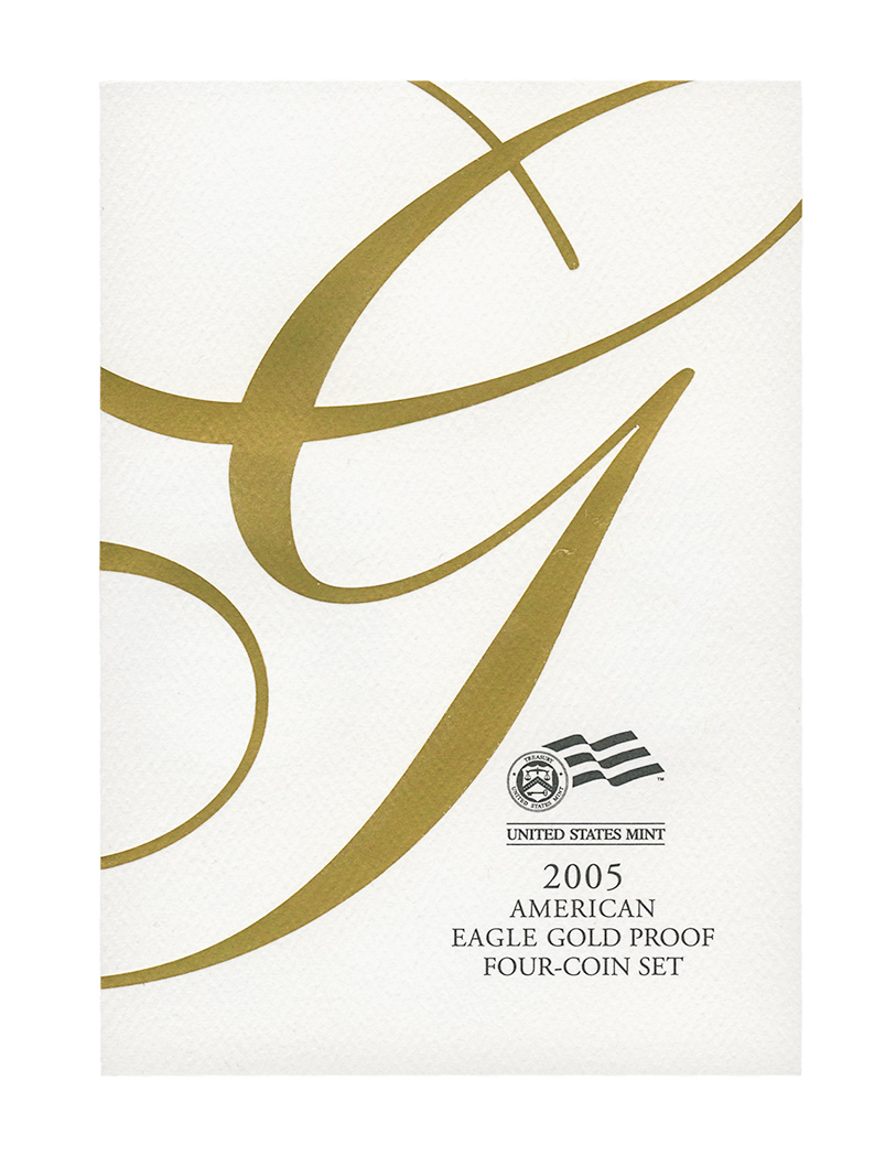 Lot image - United States Gold Eagle Four Coin Sets