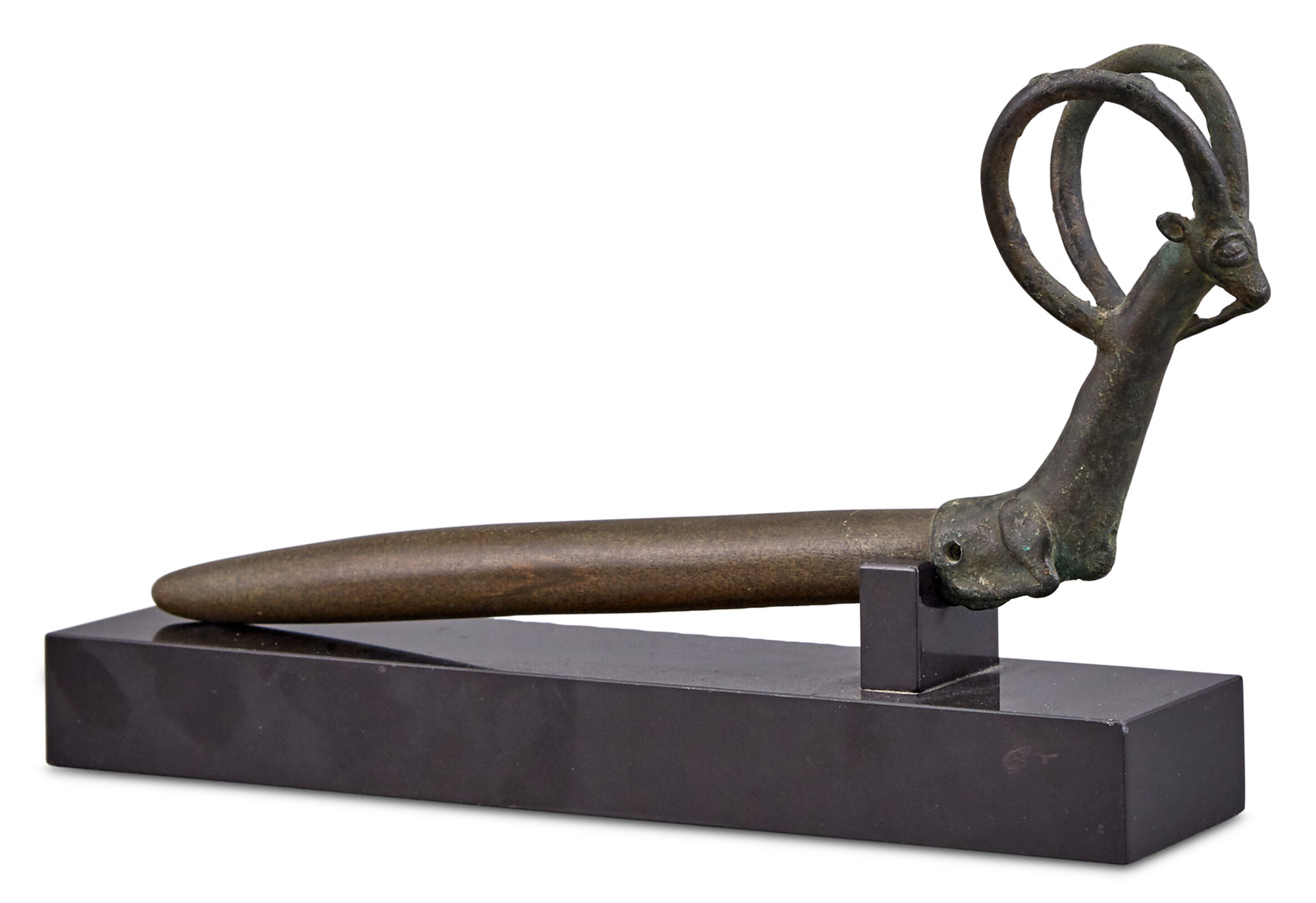 Lot image - Luristan Bronze Whetstone