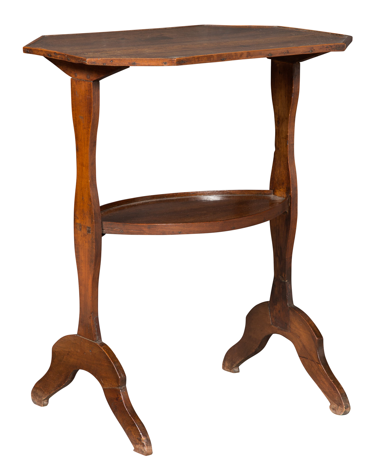 Lot image - Continental Walnut Occasional Table