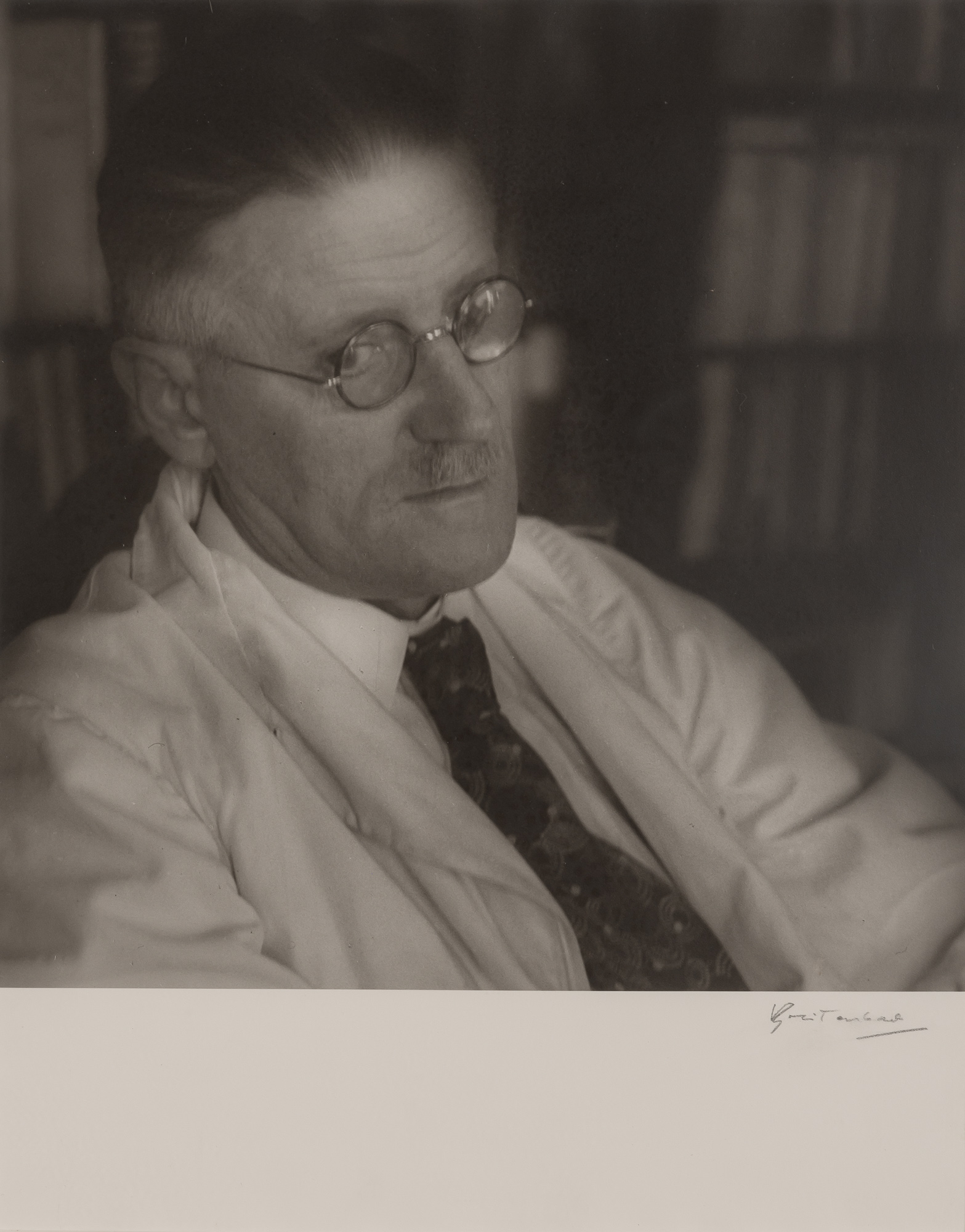 Lot image - BREITENBACH, JOSEPH (1886-1984)  James Joyce, Paris,