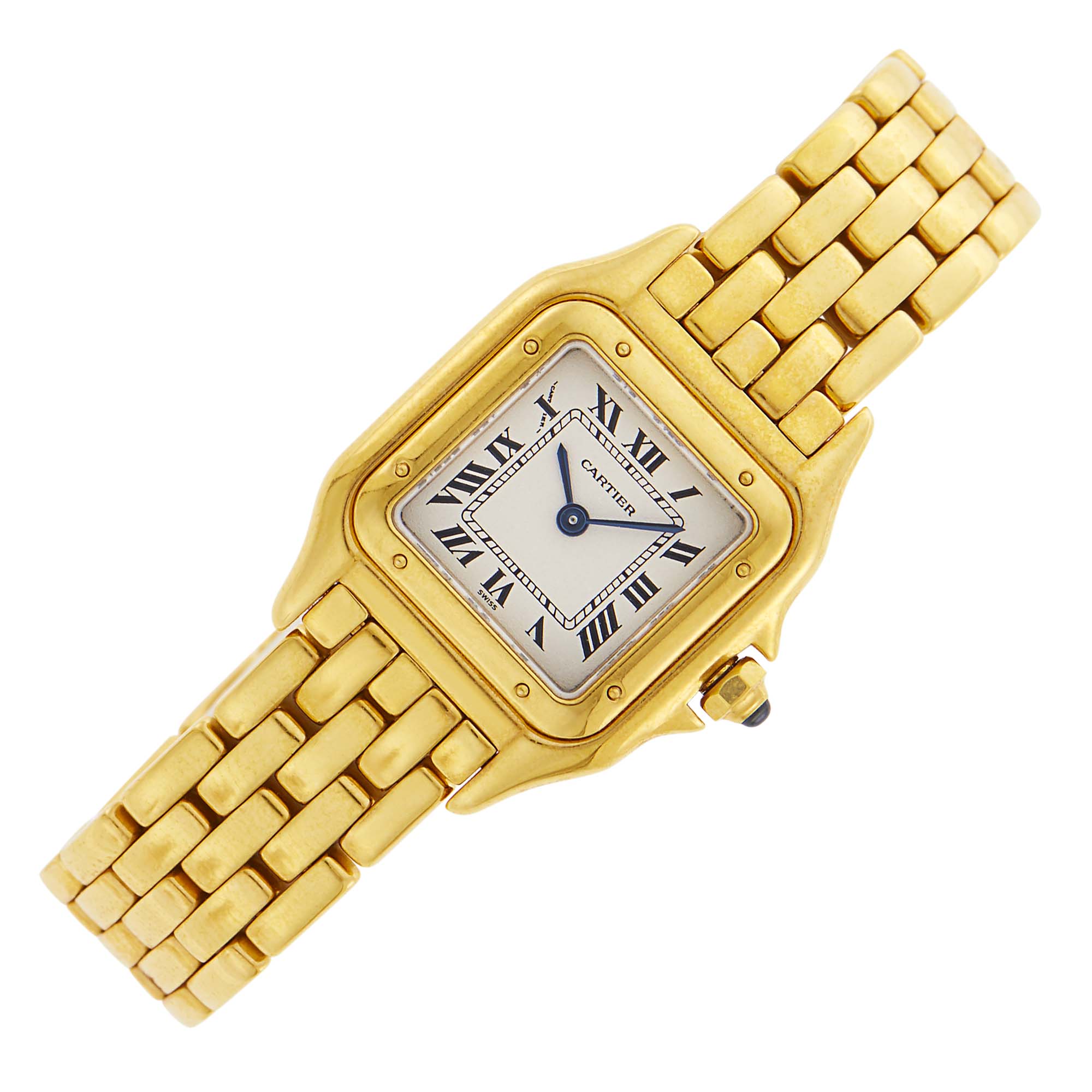Lot image - Cartier Gold Panthère Wristwatch