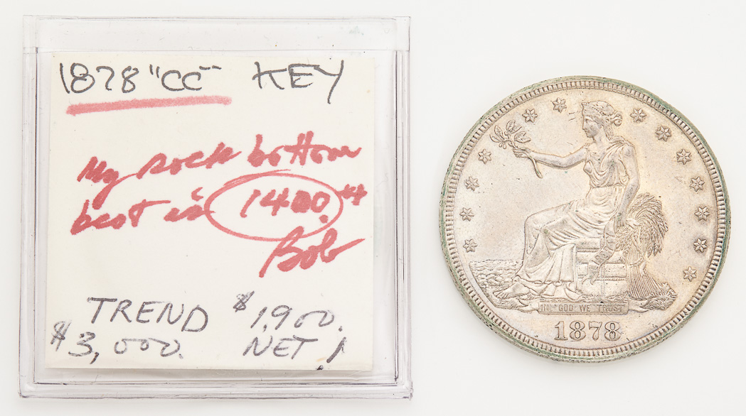 Lot image - United States 1878 Trade Dollar Carson City Mint