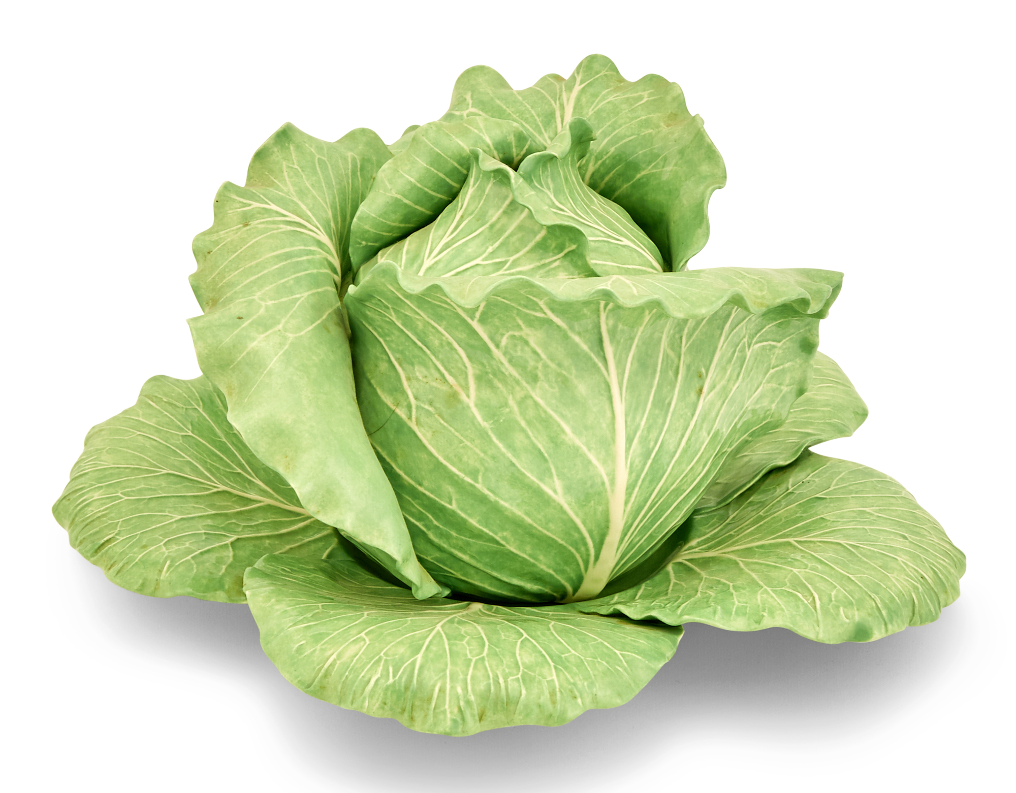 Lot image - Dodie Thayer Lettuce Ware Covered Tureen and Underplate