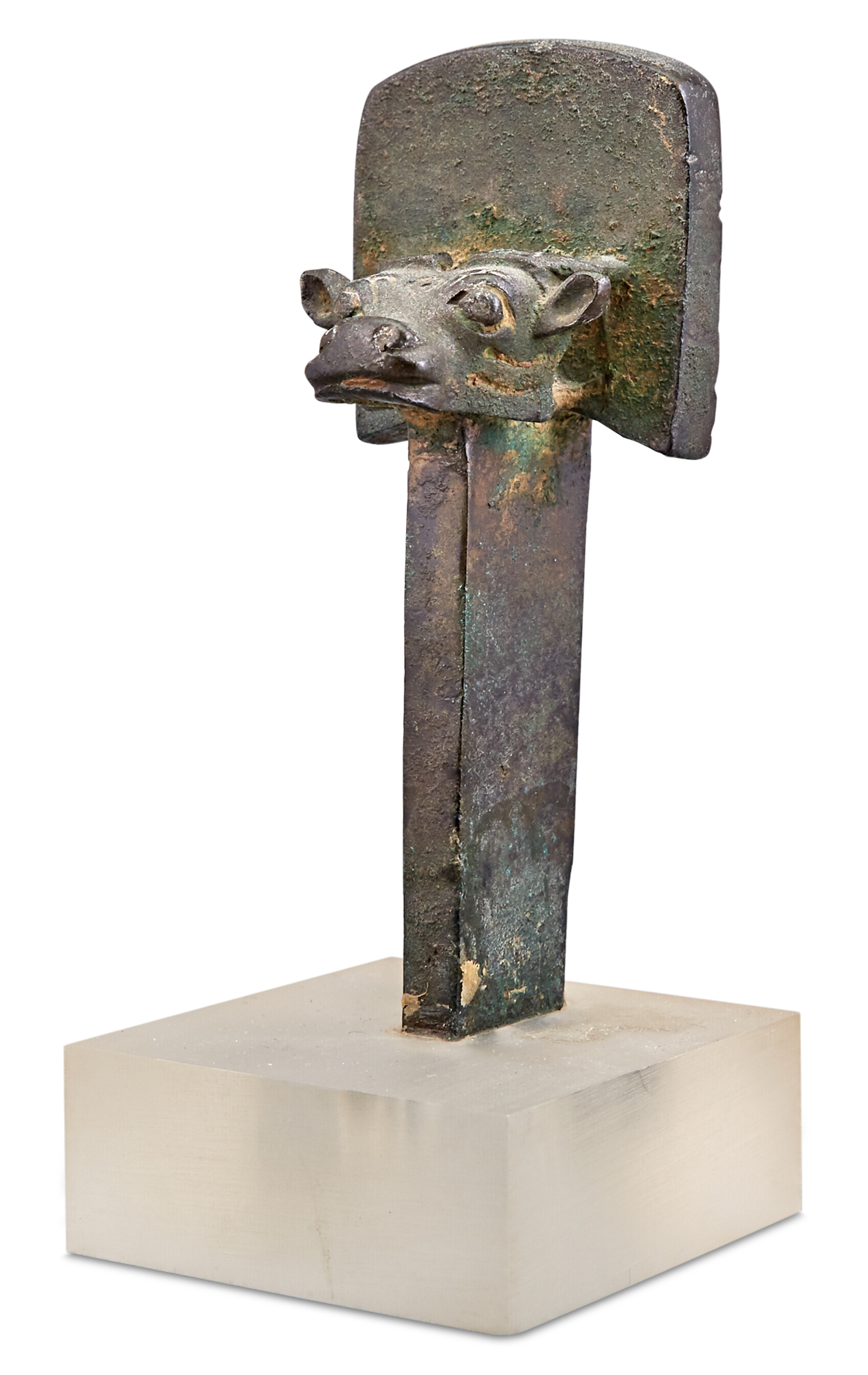 Lot image - Persian Bronze Finial