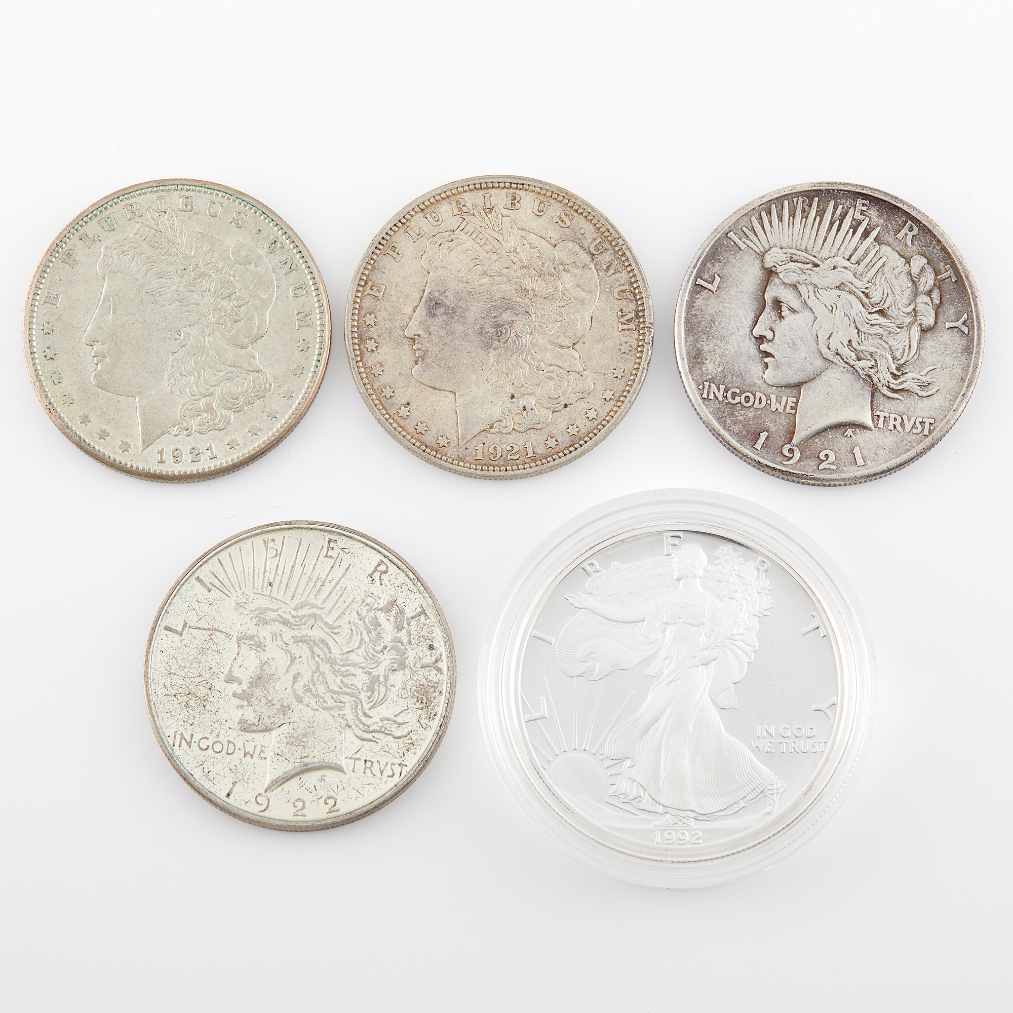 Lot image - United States Silver Dollars