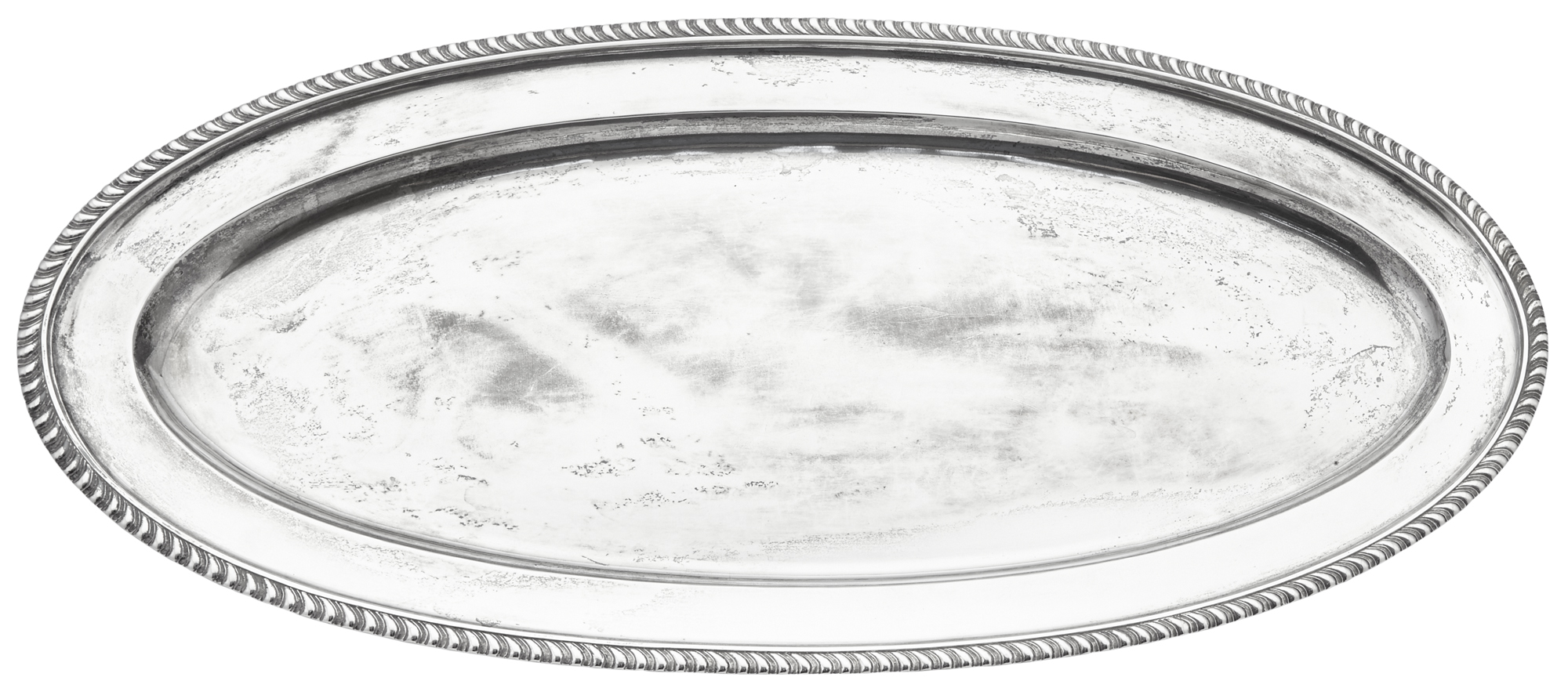 Lot image - Russian Silver Serving Tray