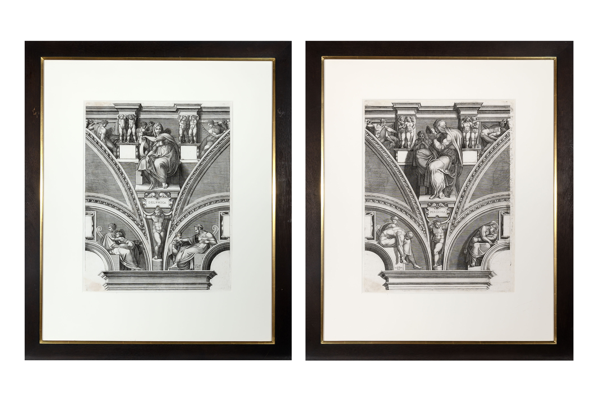 Lot image - Giorgio Ghisi (1520-1582) after Michelangelo Buonarroti (1475-1564)