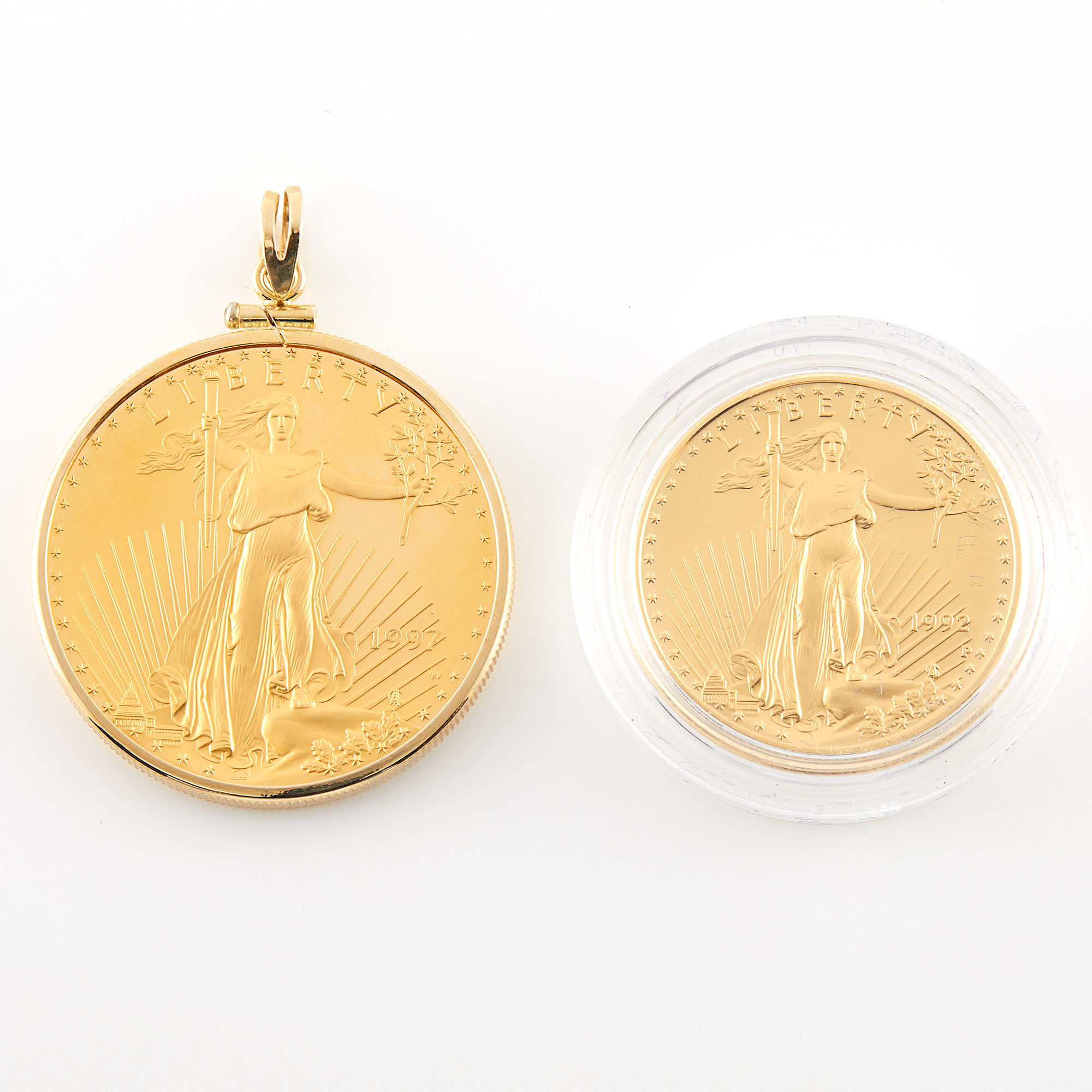 Lot image - United States Gold Eagles