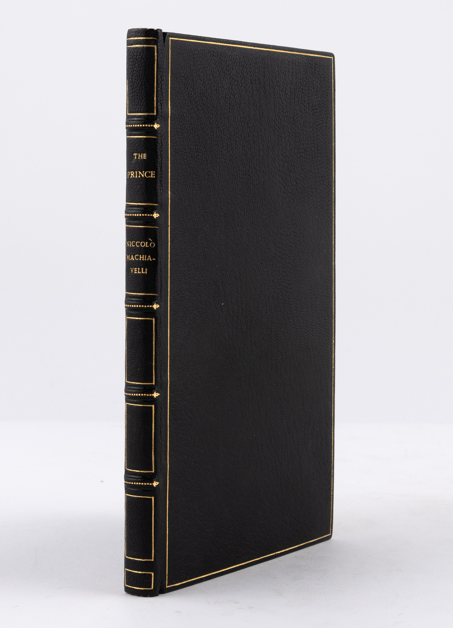 Lot image - [ASPREY BINDING]  MACHIAVELLI, NICCOLO. The Prince.