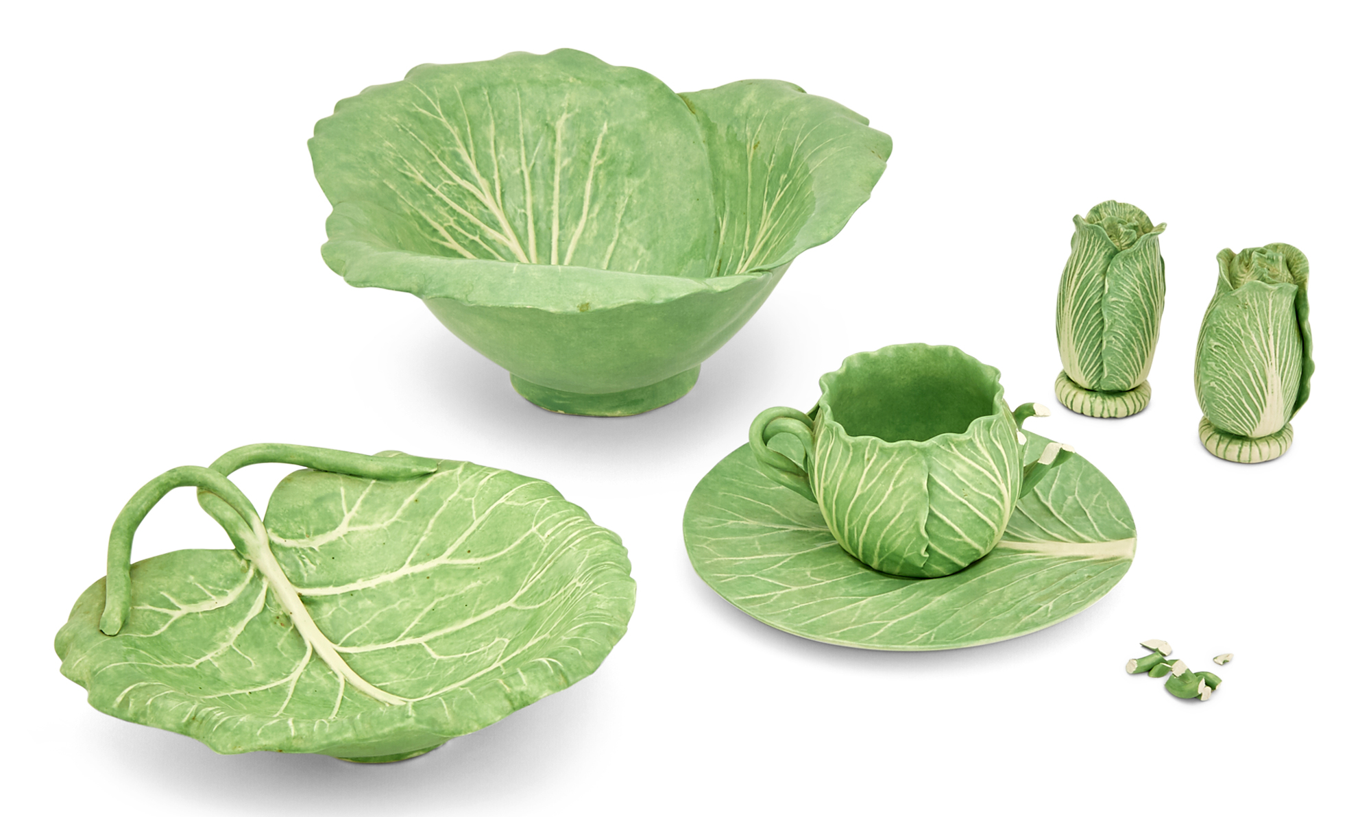 Lot image - Group of Dodie Thayer Lettuce Wear Table Articles