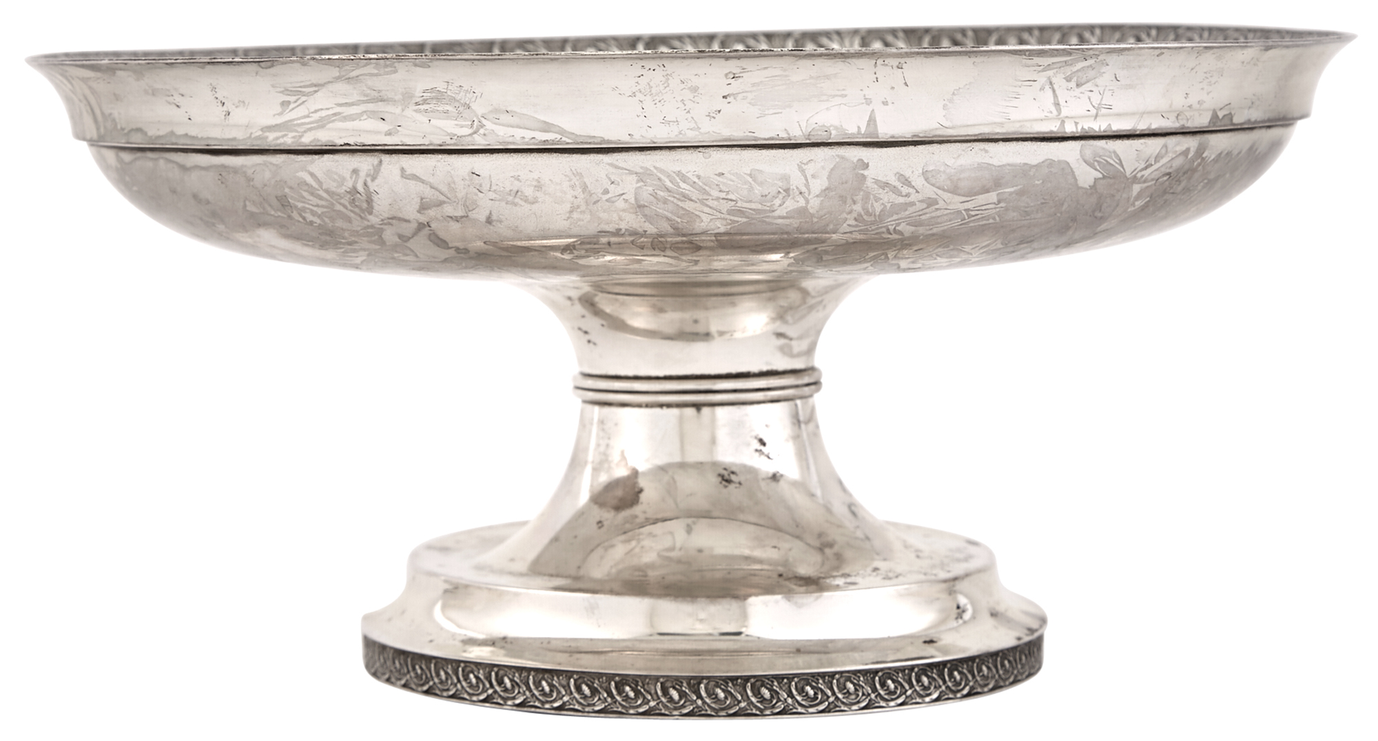 Lot image - Tiffany & Co. Sterling Silver Dessert Stand